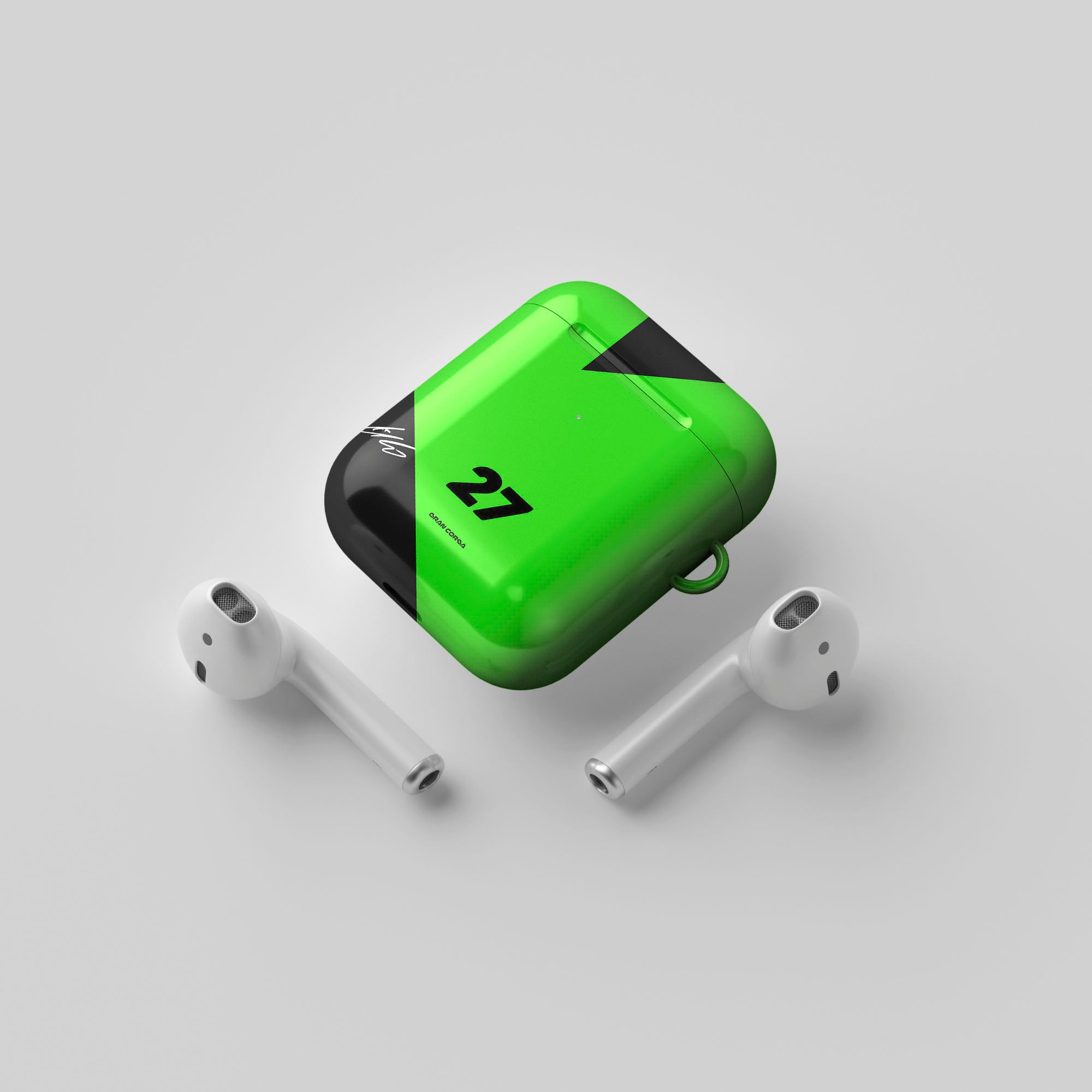 Nico Hulkenberg F1 Kick Sauber 2025 Season Signed AirPods Case