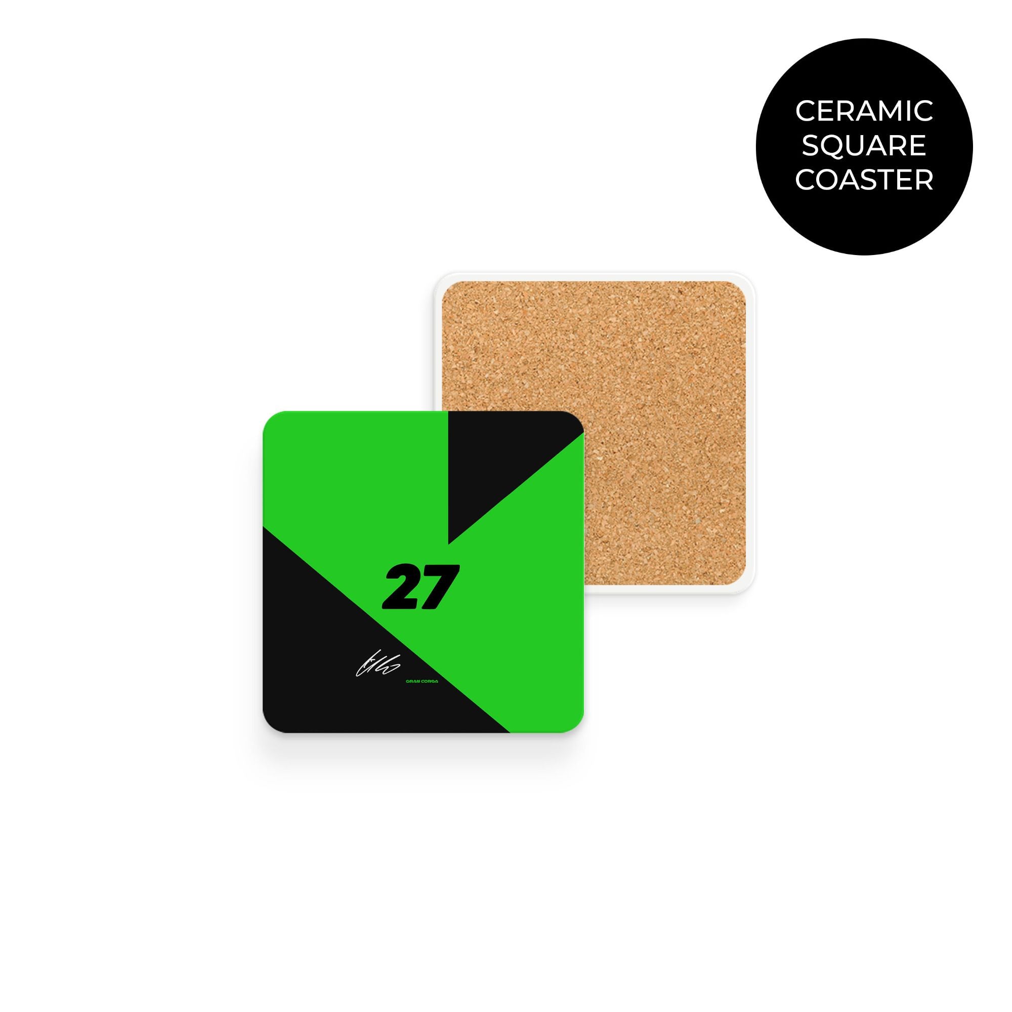 Nico Hulkenberg F1 Kick Sauber 2025 Season Signed Coaster