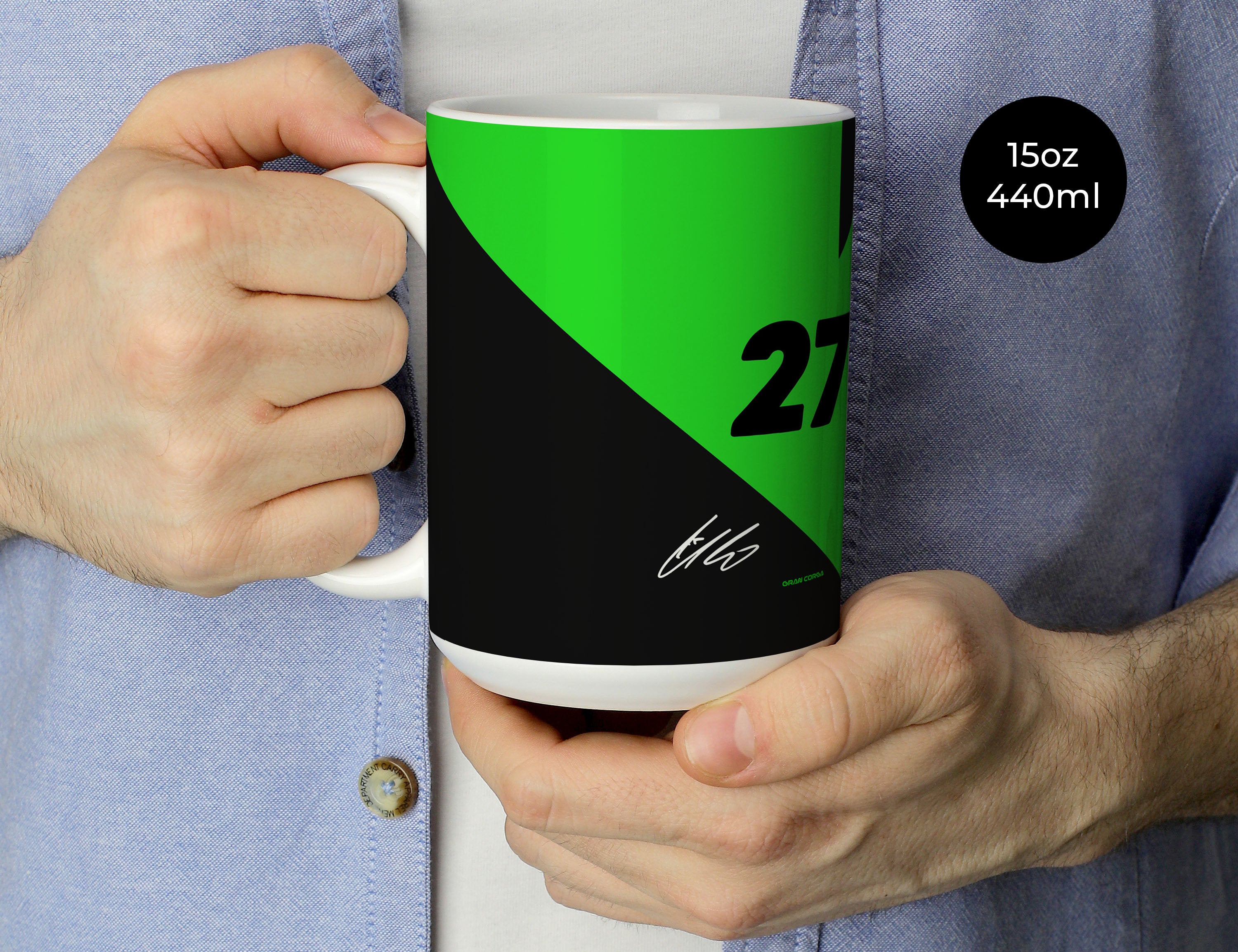 Nico Hulkenberg F1 Kick Sauber 2025 Season Signed Mug