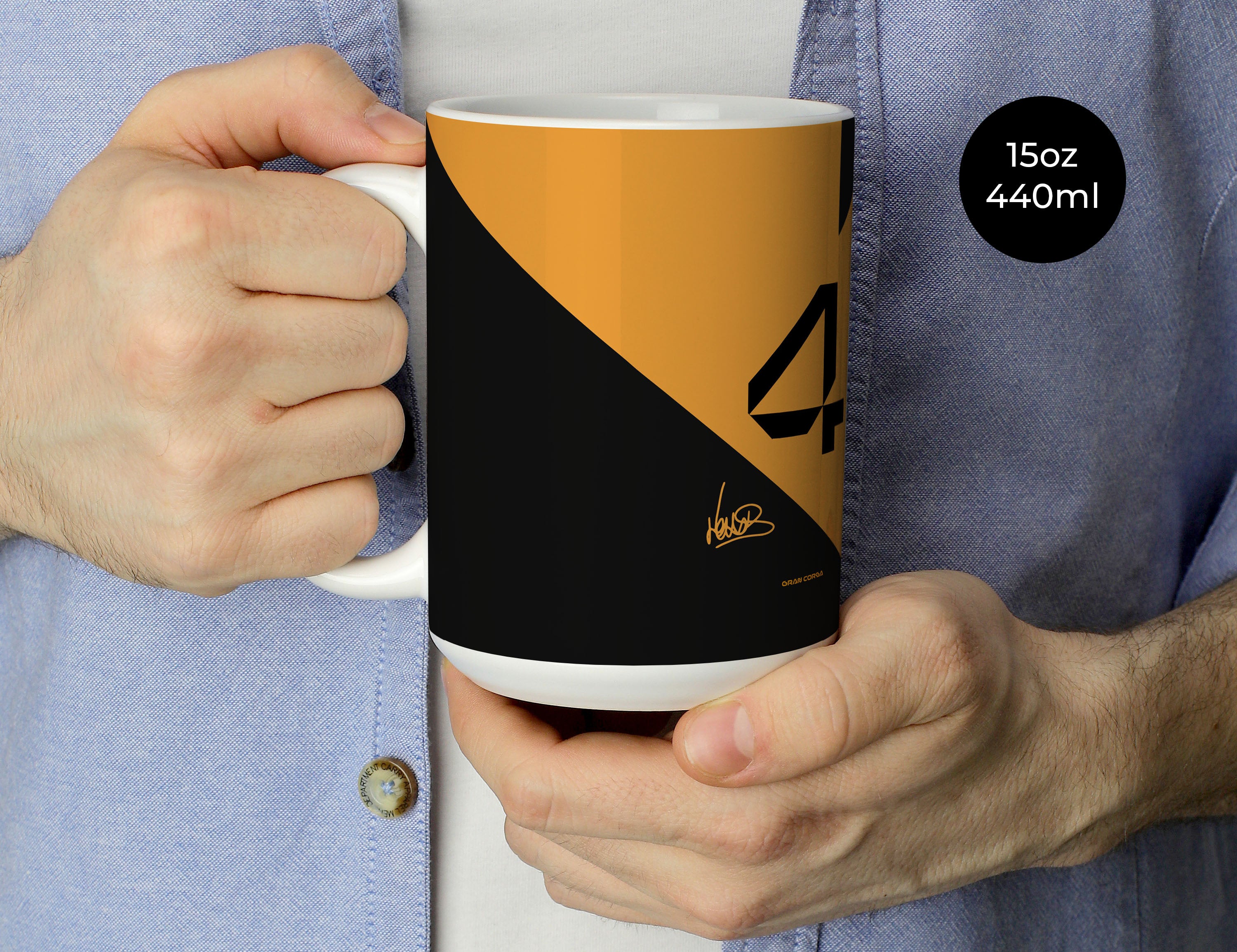Lando Norris F1 McLaren 2025 Season Signed Mug