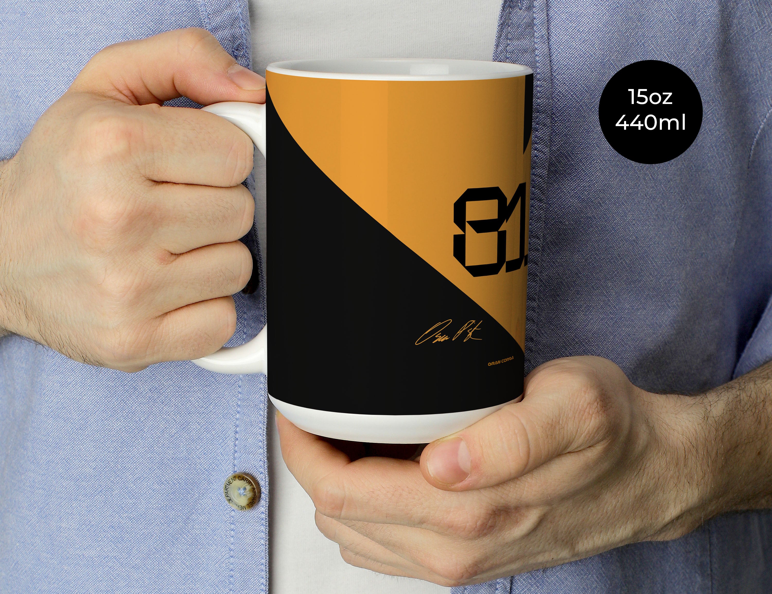 Oscar Piastri F1 McLaren 2025 Season Signed Mug