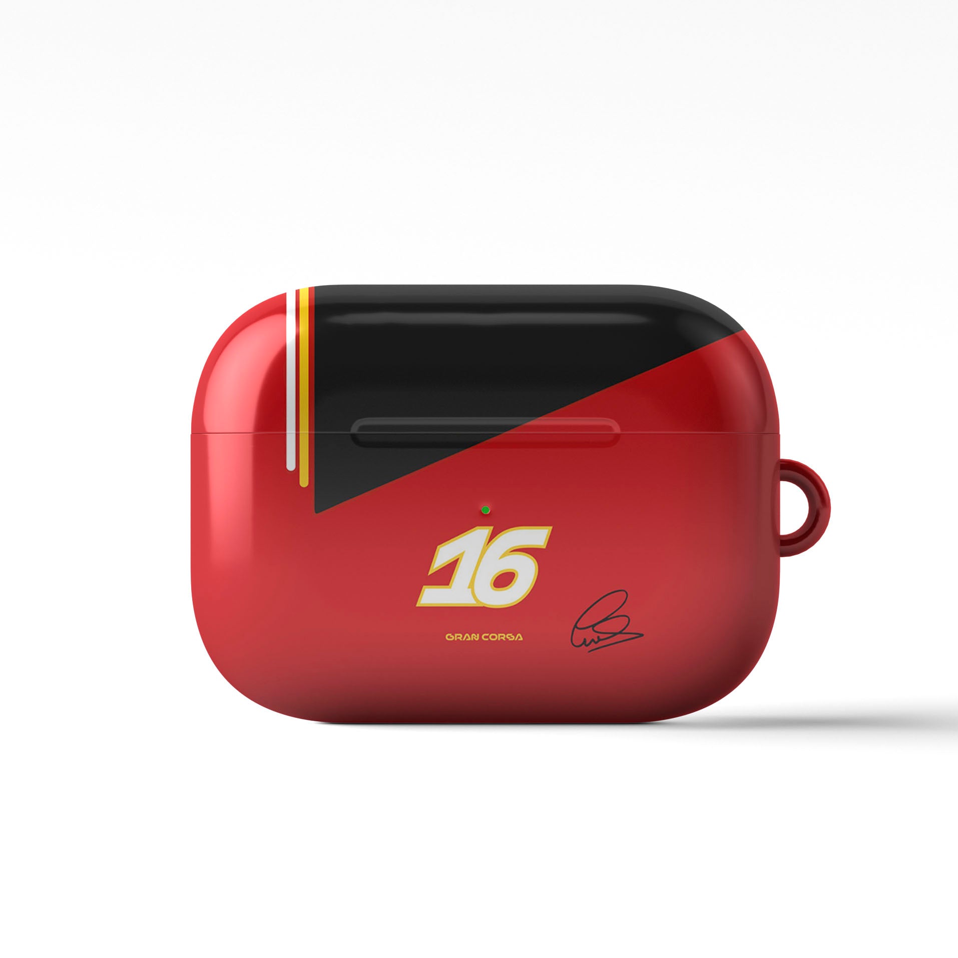 Charles Leclerc F1 Ferrari 2025 Season Signed AirPods Case
