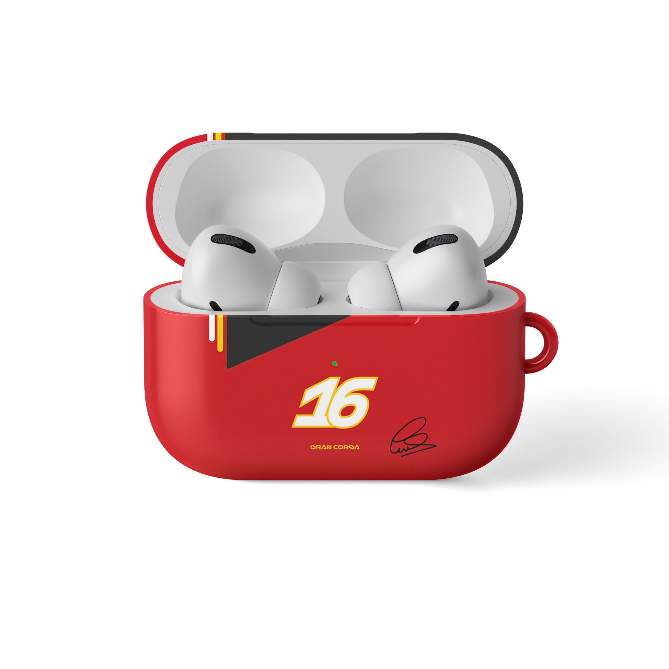 Charles Leclerc F1 Ferrari 2025 Season Signed AirPods Case