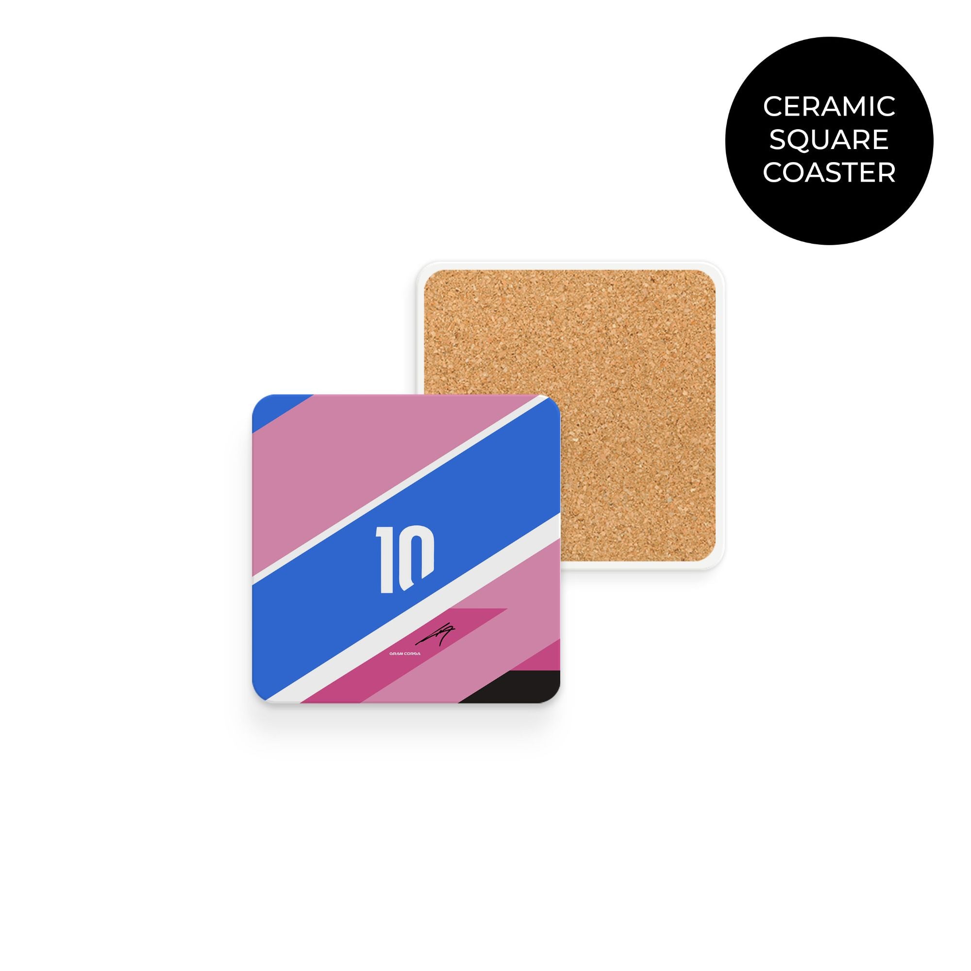 Pierre Gasly F1 Alpine 2025 Season Signed Coaster