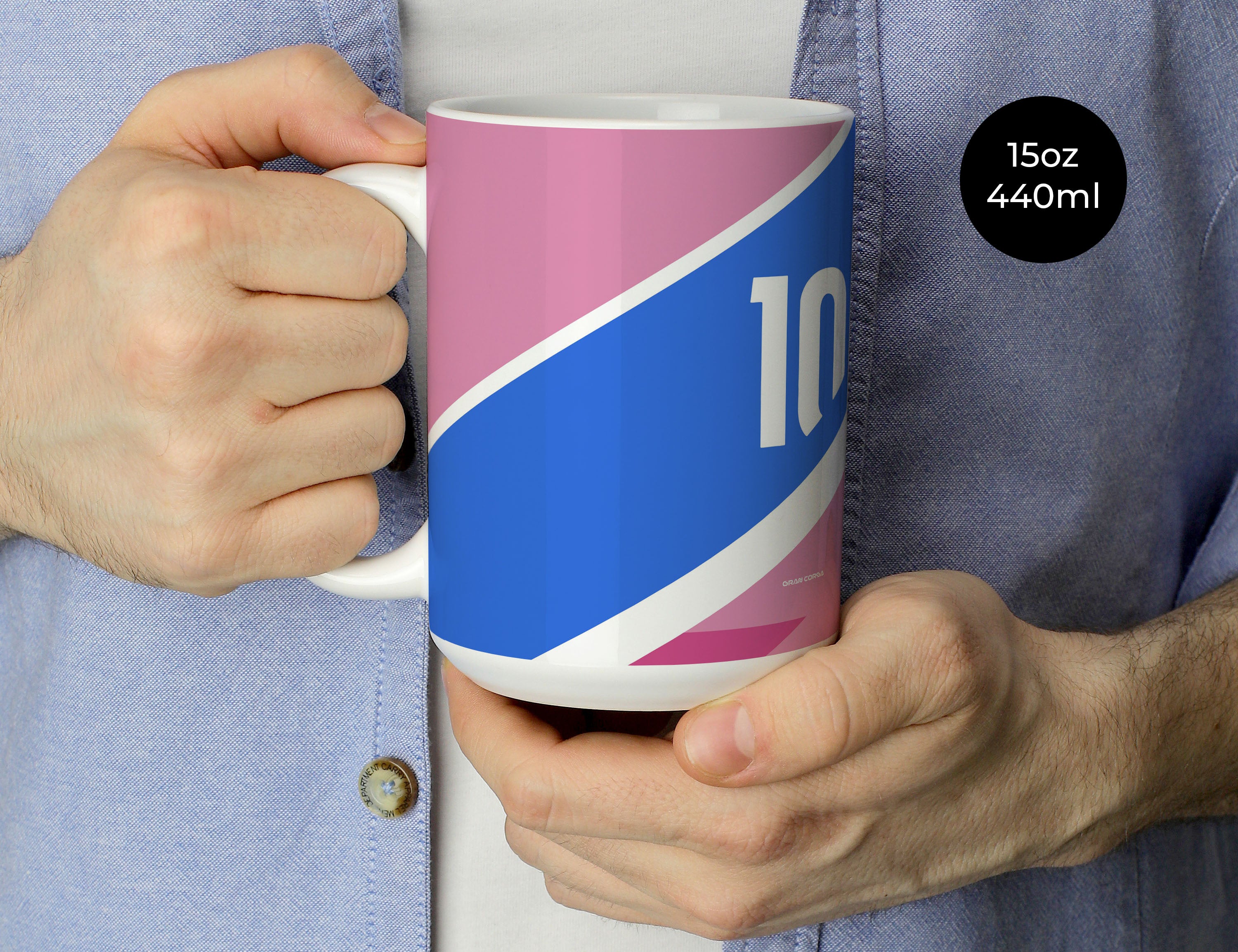 Pierre Gasly F1 Alpine 2025 Season Signed Mug