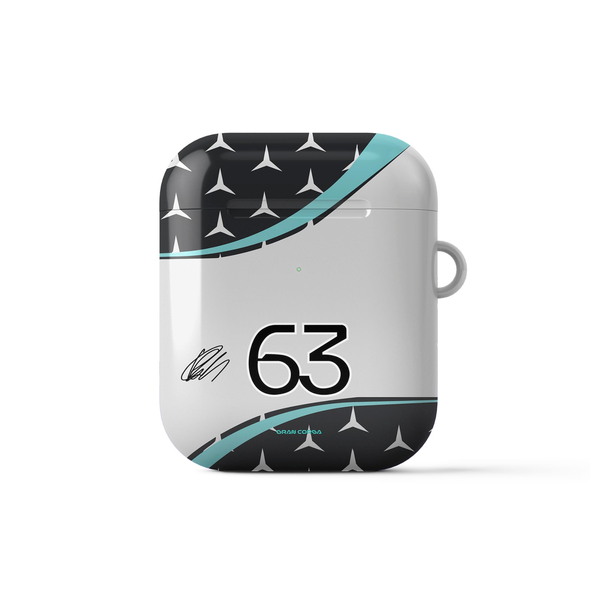 George Russell F1 Mercedes-AMG Petronas 2025 Season Signed AirPods Case