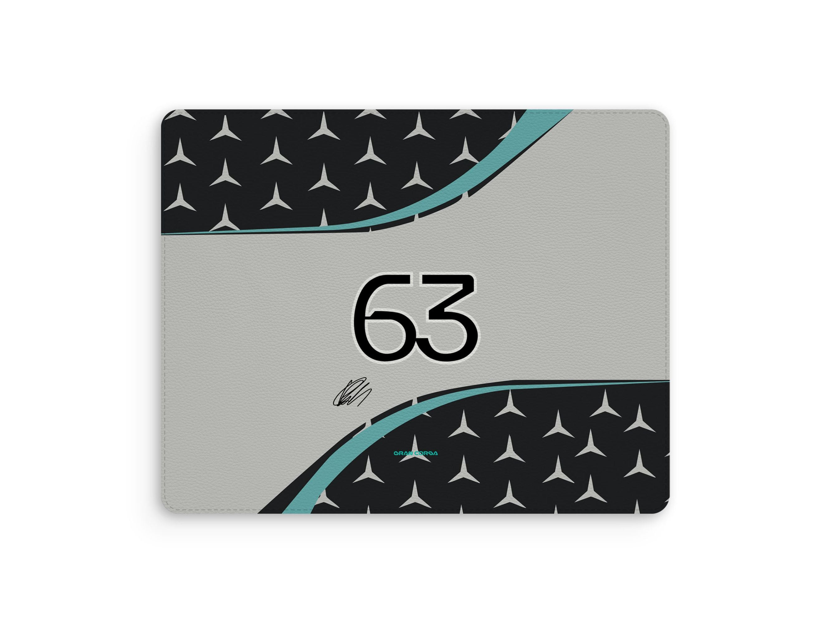 George Russell F1 Mercedes-AMG Petronas 2025 Season Signed Mouse Mat
