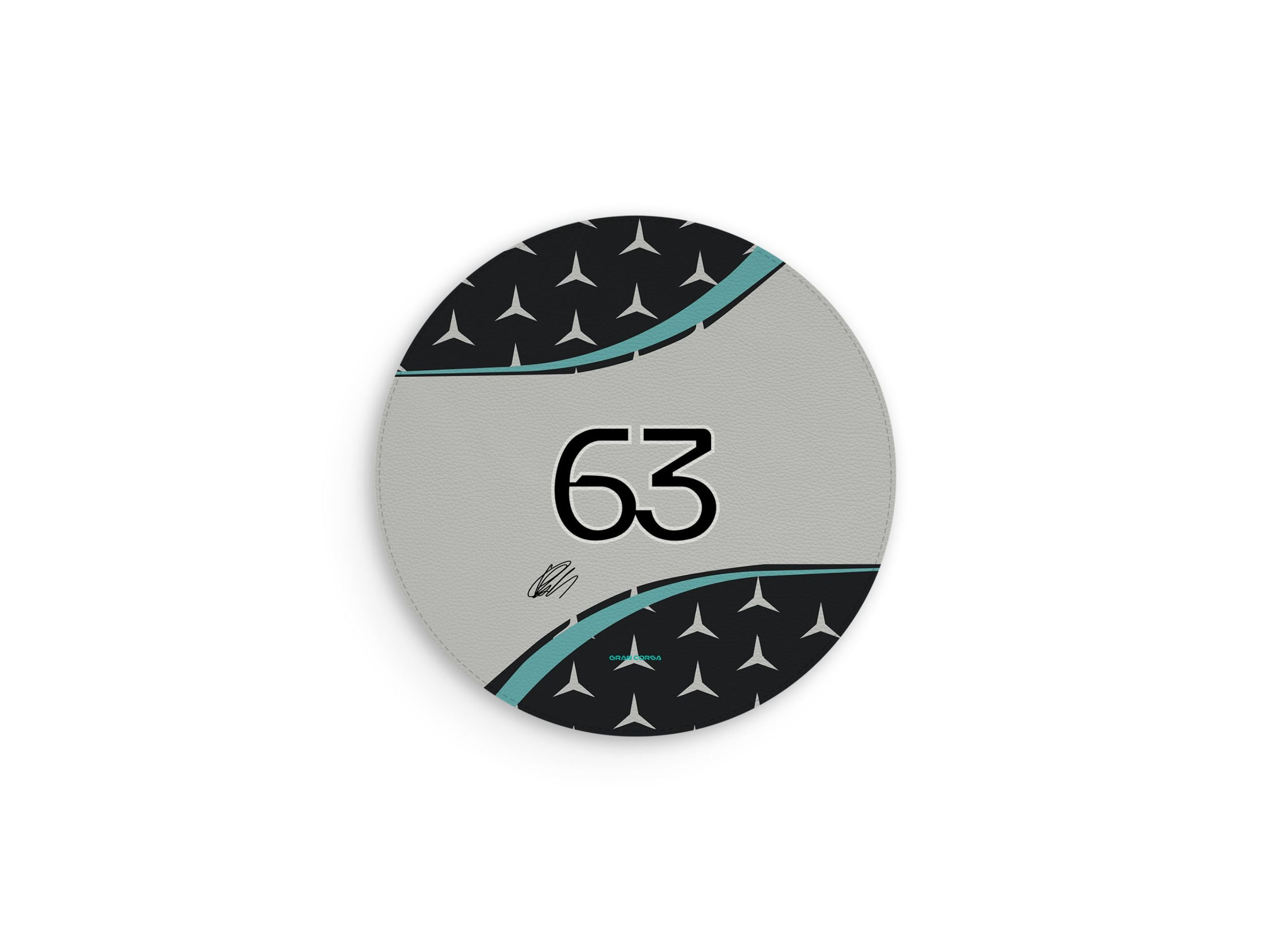 George Russell F1 Mercedes-AMG Petronas 2025 Season Signed Mouse Mat