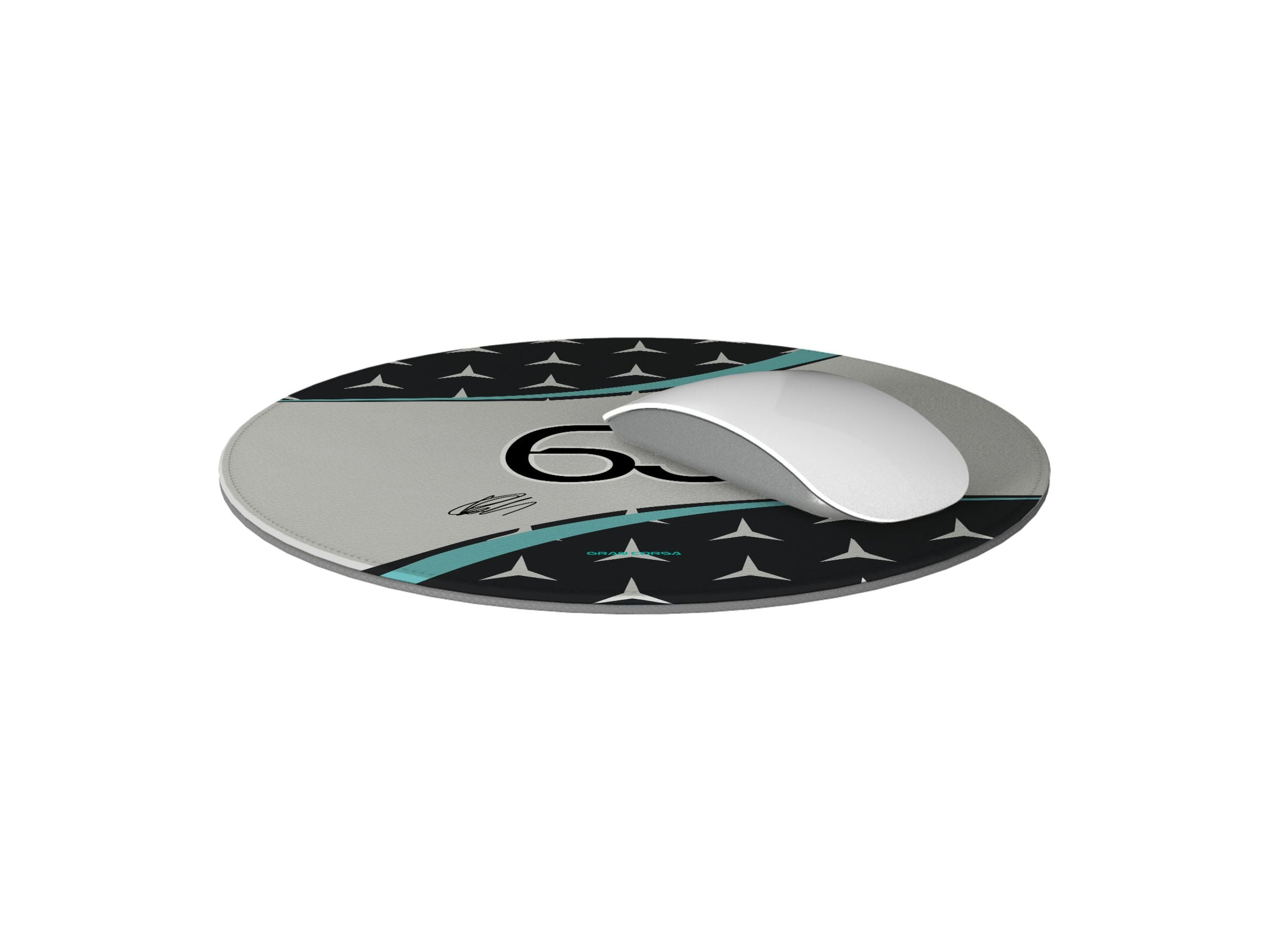 George Russell F1 Mercedes-AMG Petronas 2025 Season Signed Mouse Mat