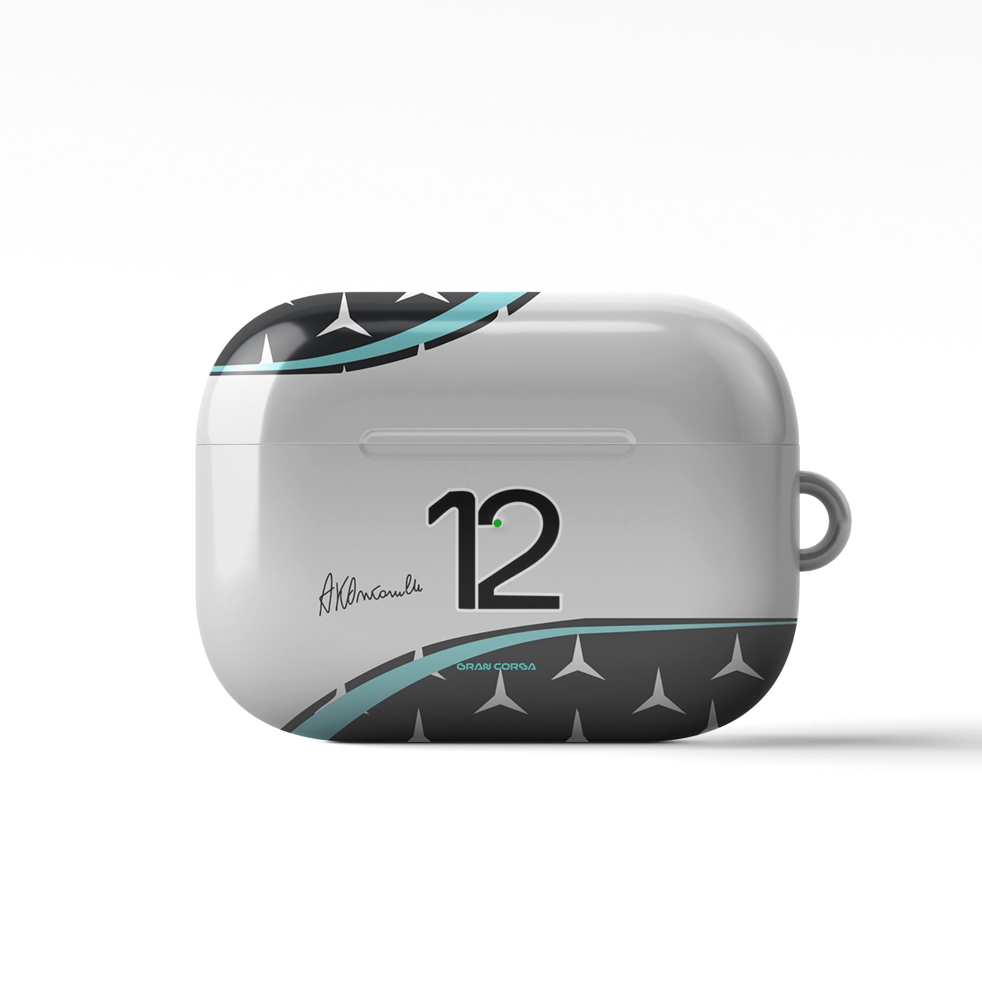 Kimi Antonelli F1 Mercedes-AMG Petronas 2025 Season Signed AirPods Case