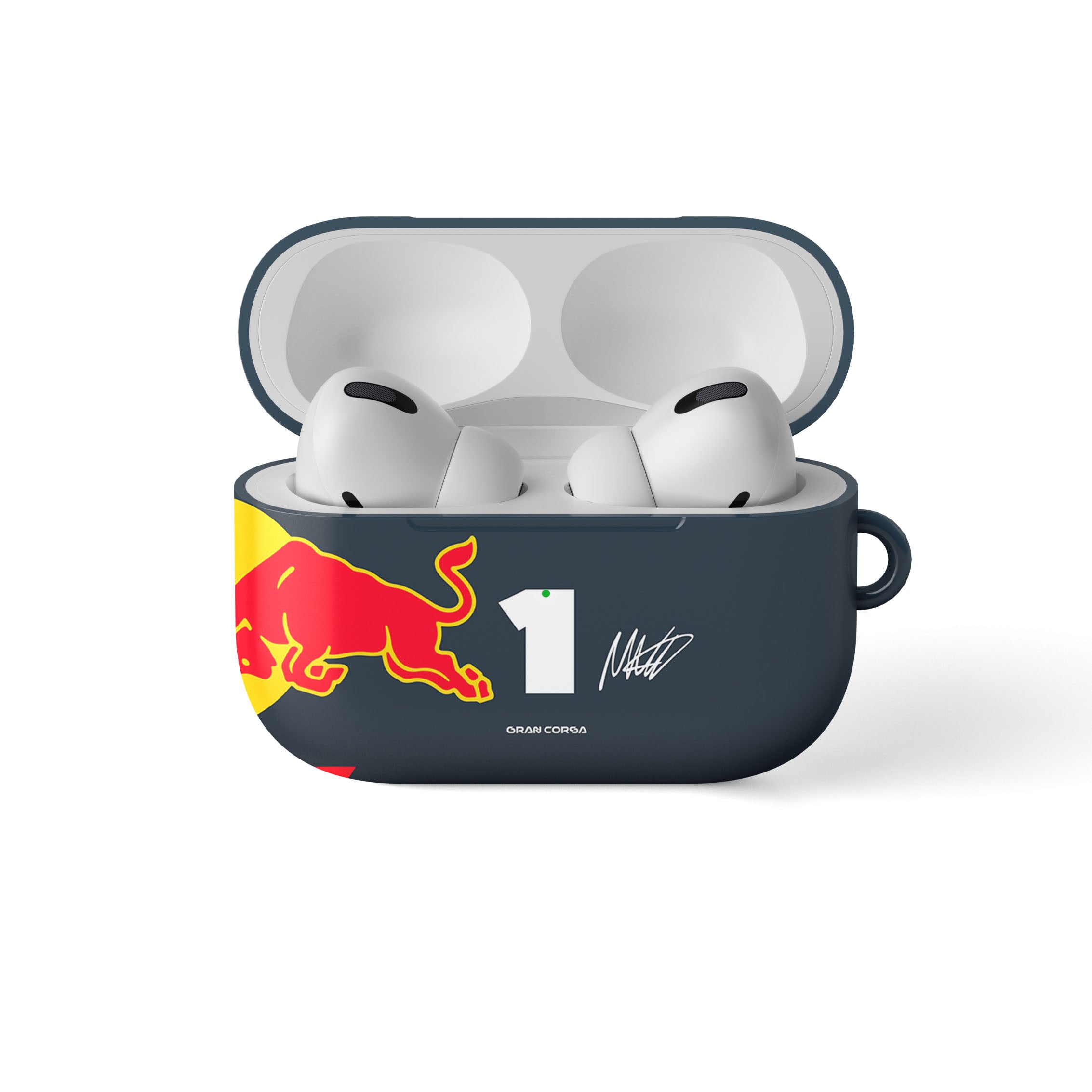 Max Verstappen F1 Red Bull Racing 2025 Season Signed AirPods Case