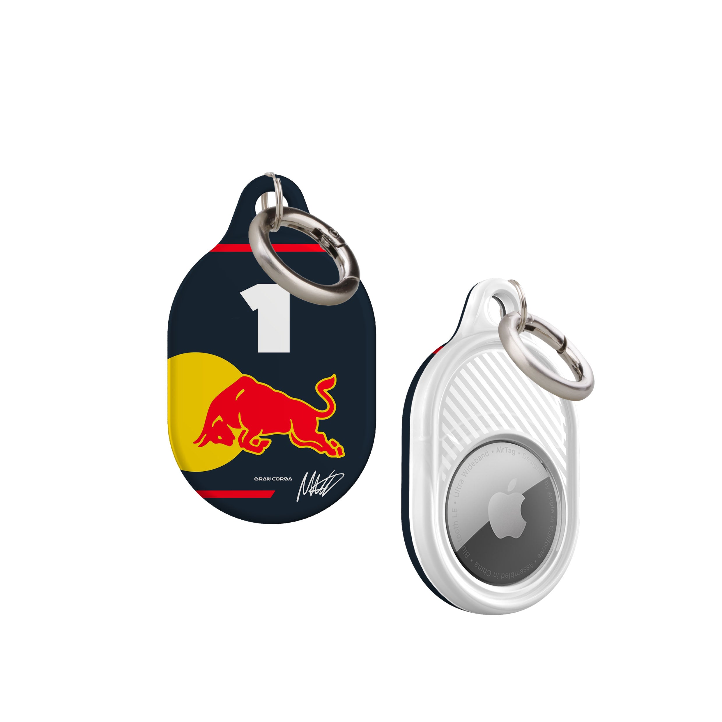 Max Verstappen F1 Red Bull Racing 2025 Season Signed AirTag Holder