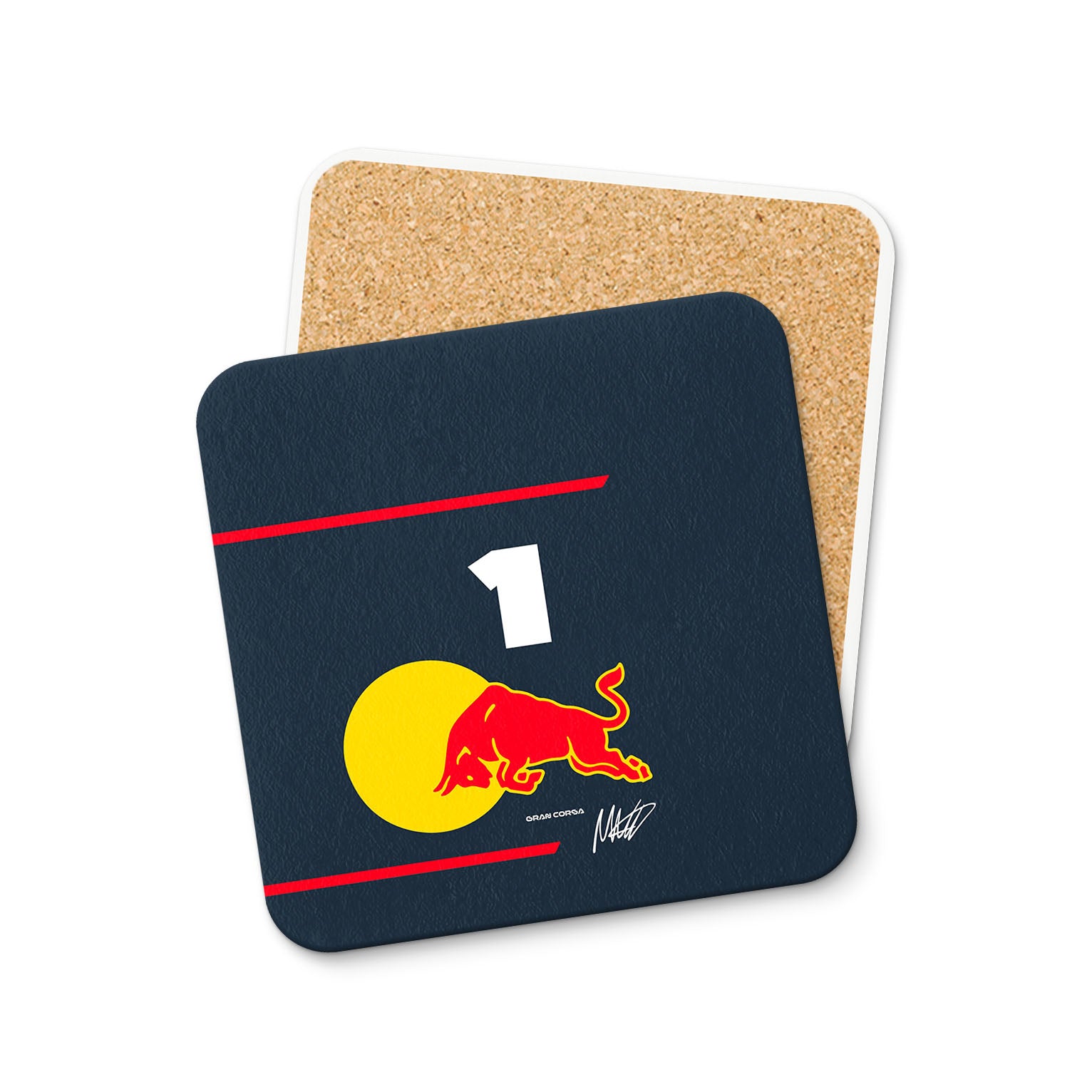 Max Verstappen F1 Red Bull Racing 2025 Season Signed Coaster