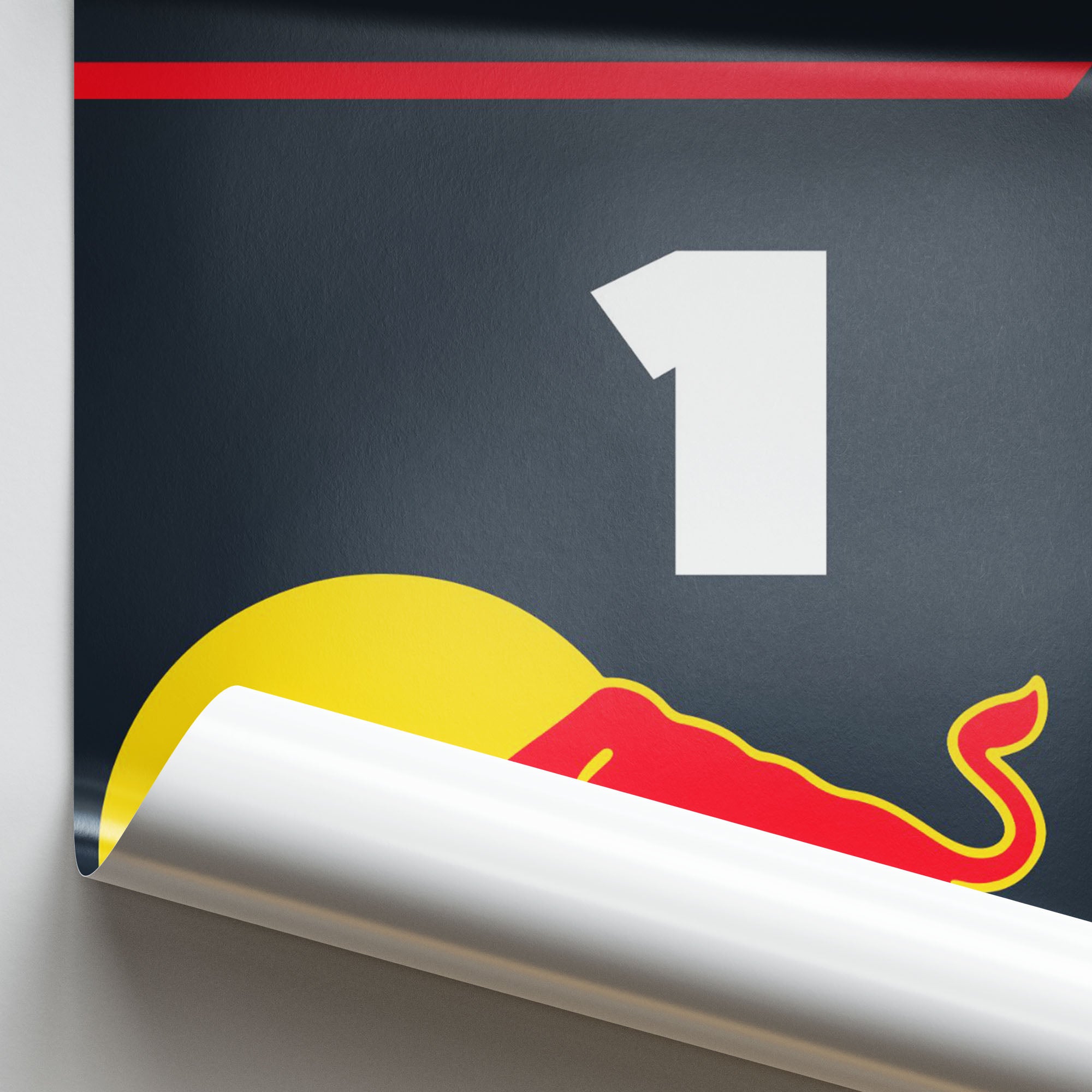 Max Verstappen F1 Red Bull Racing 2025 Season Signed Poster