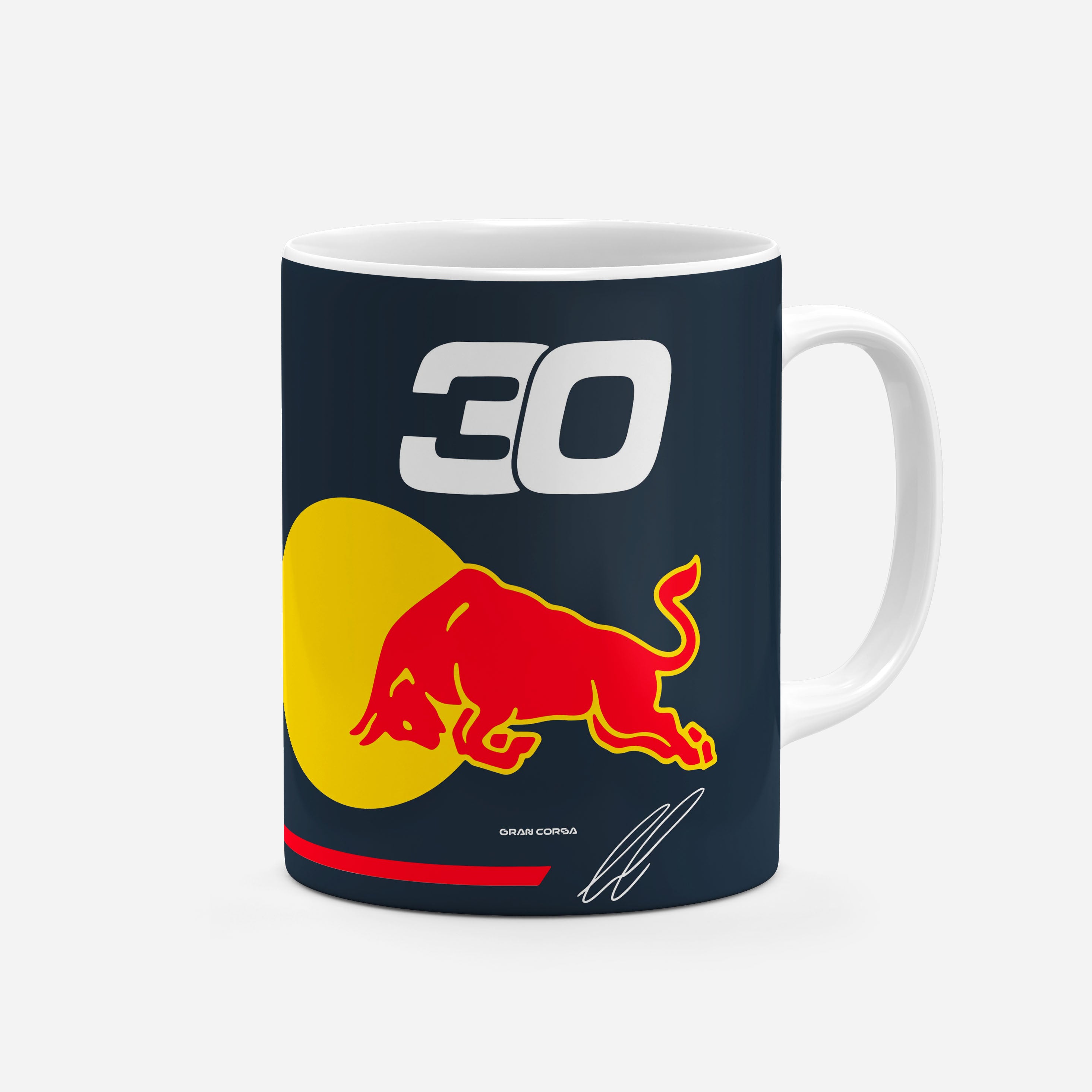 Liam Lawson F1 Red Bull Racing 2025 Season Signed Mug