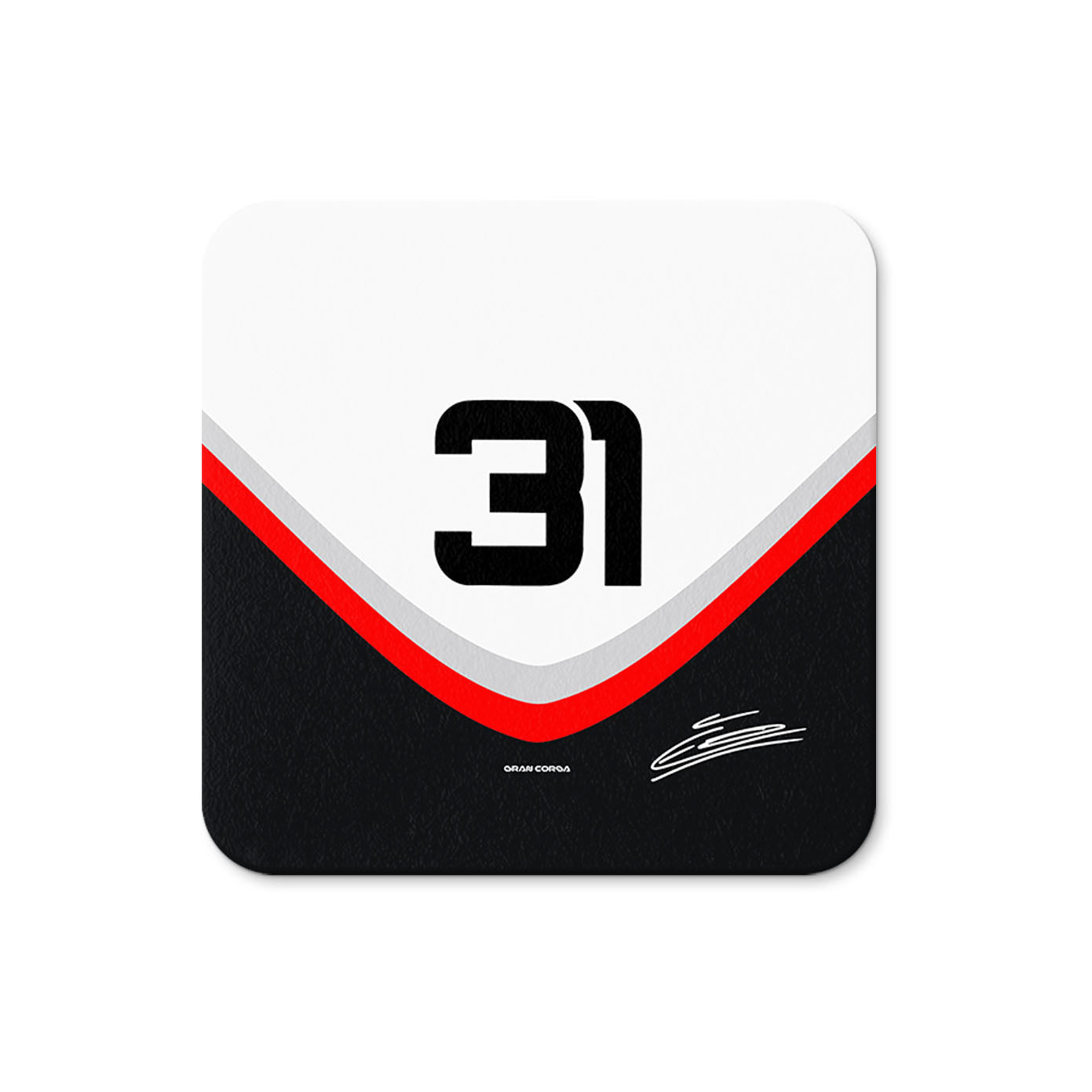 Liam Lawson F1 Red Bull Racing 2025 Season Signed Coaster