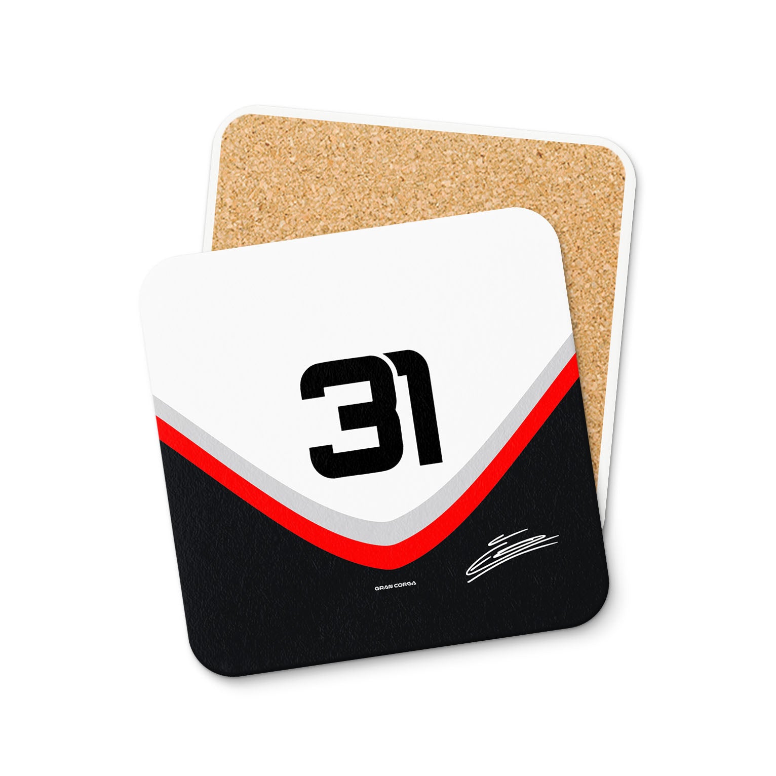 Liam Lawson F1 Red Bull Racing 2025 Season Signed Coaster