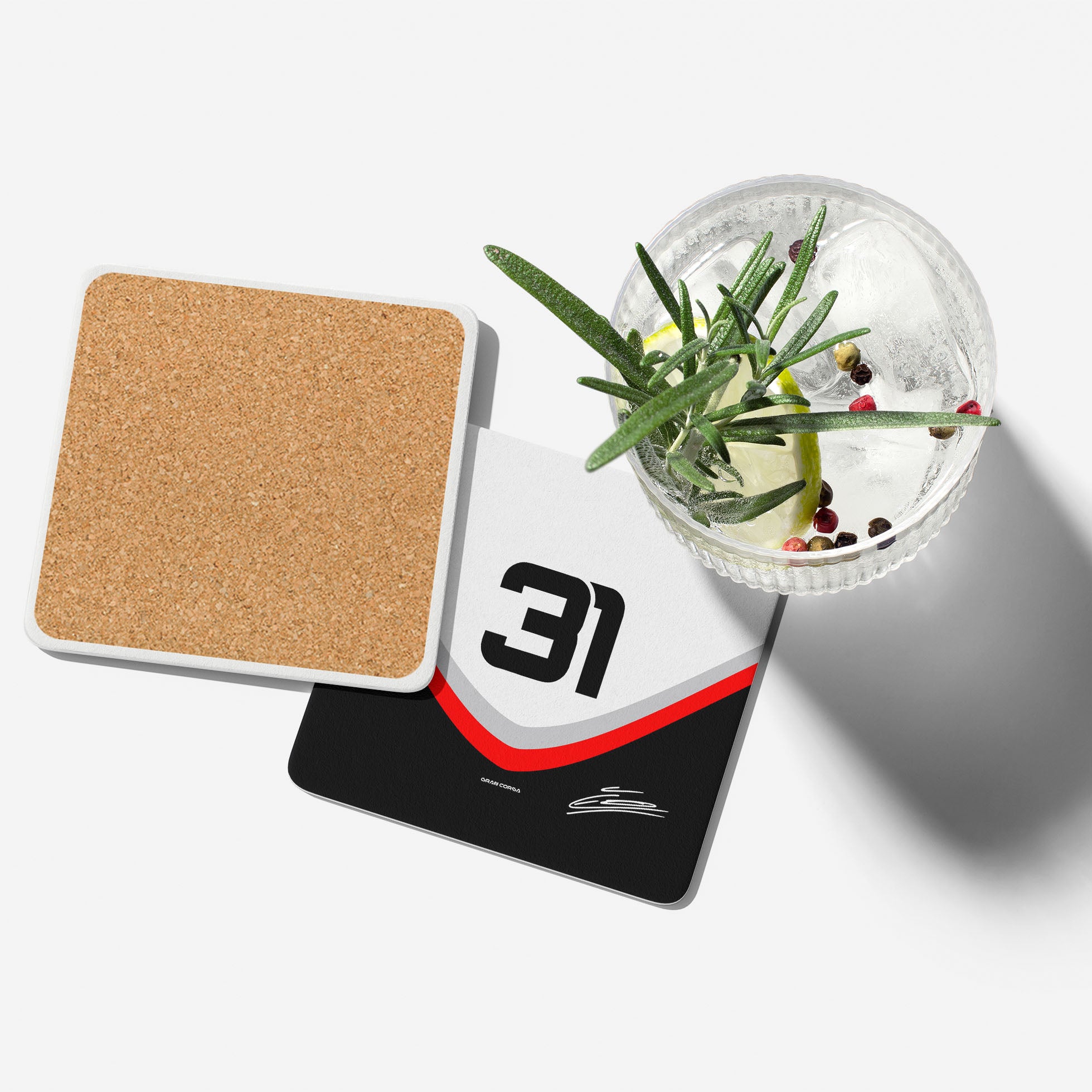 Liam Lawson F1 Red Bull Racing 2025 Season Signed Coaster