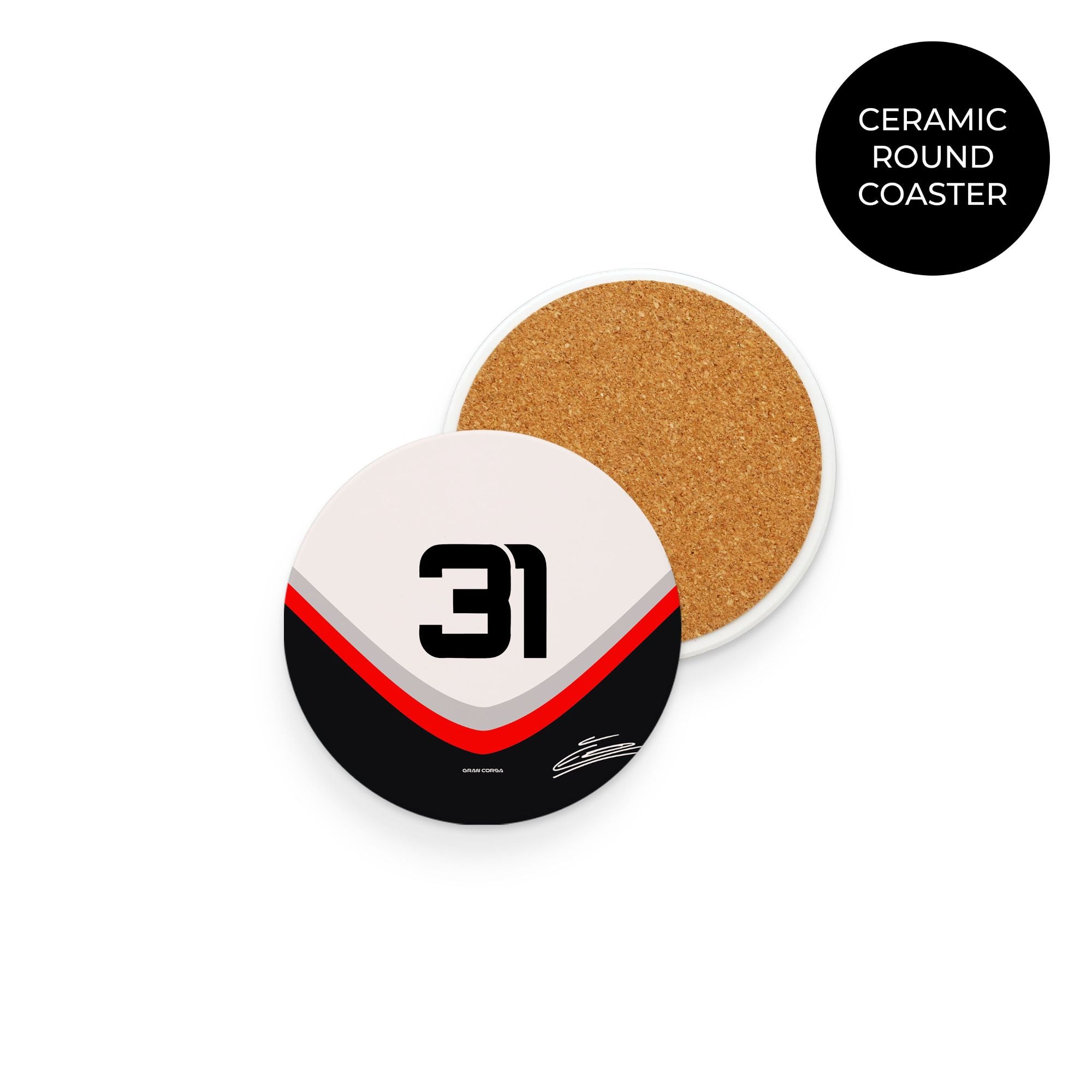 Liam Lawson F1 Red Bull Racing 2025 Season Signed Coaster