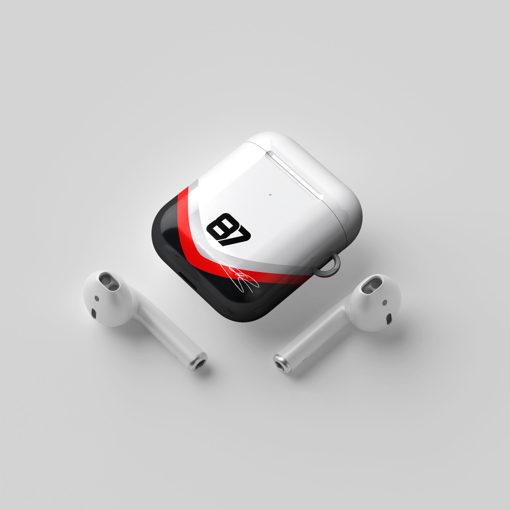 Oliver Bearman F1 Haas 2025 Season Signed AirPods Case