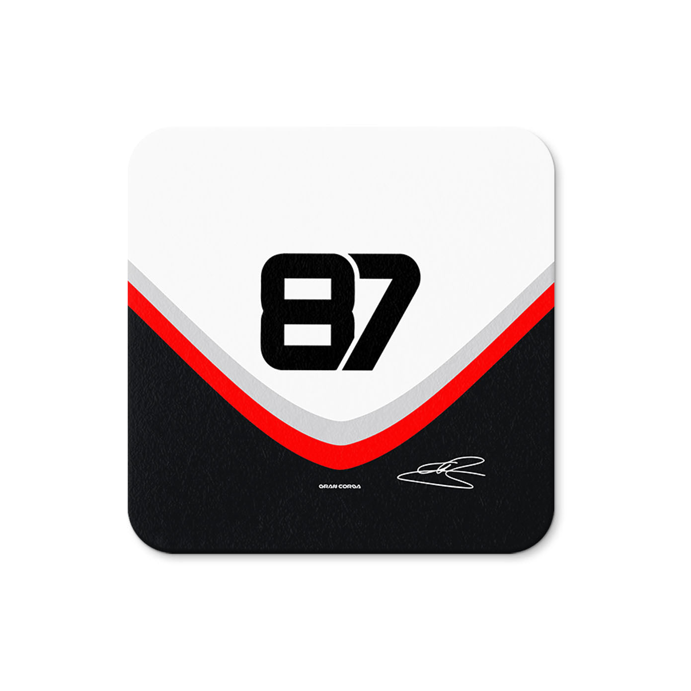 Oliver Bearman F1 Haas 2025 Season Signed Coaster