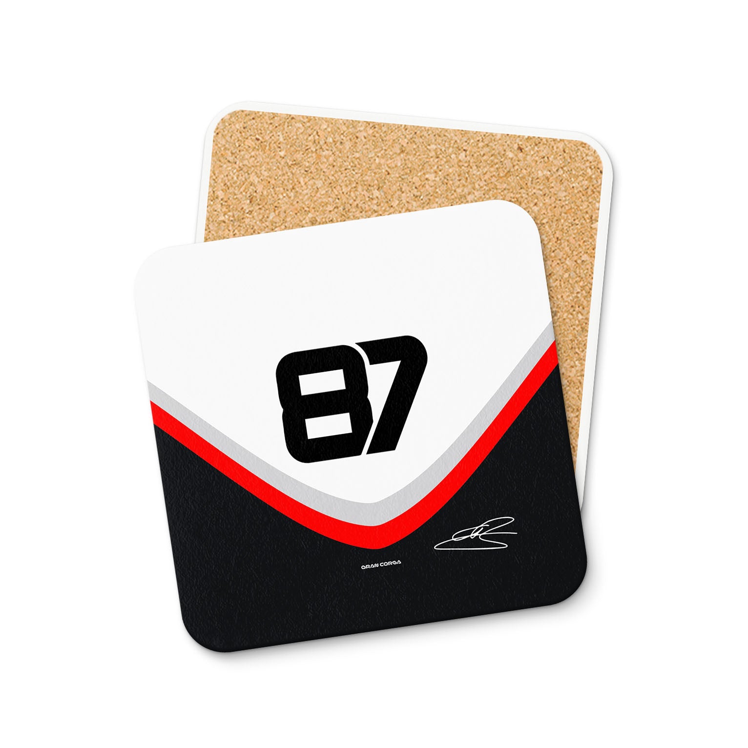 Oliver Bearman F1 Haas 2025 Season Signed Coaster