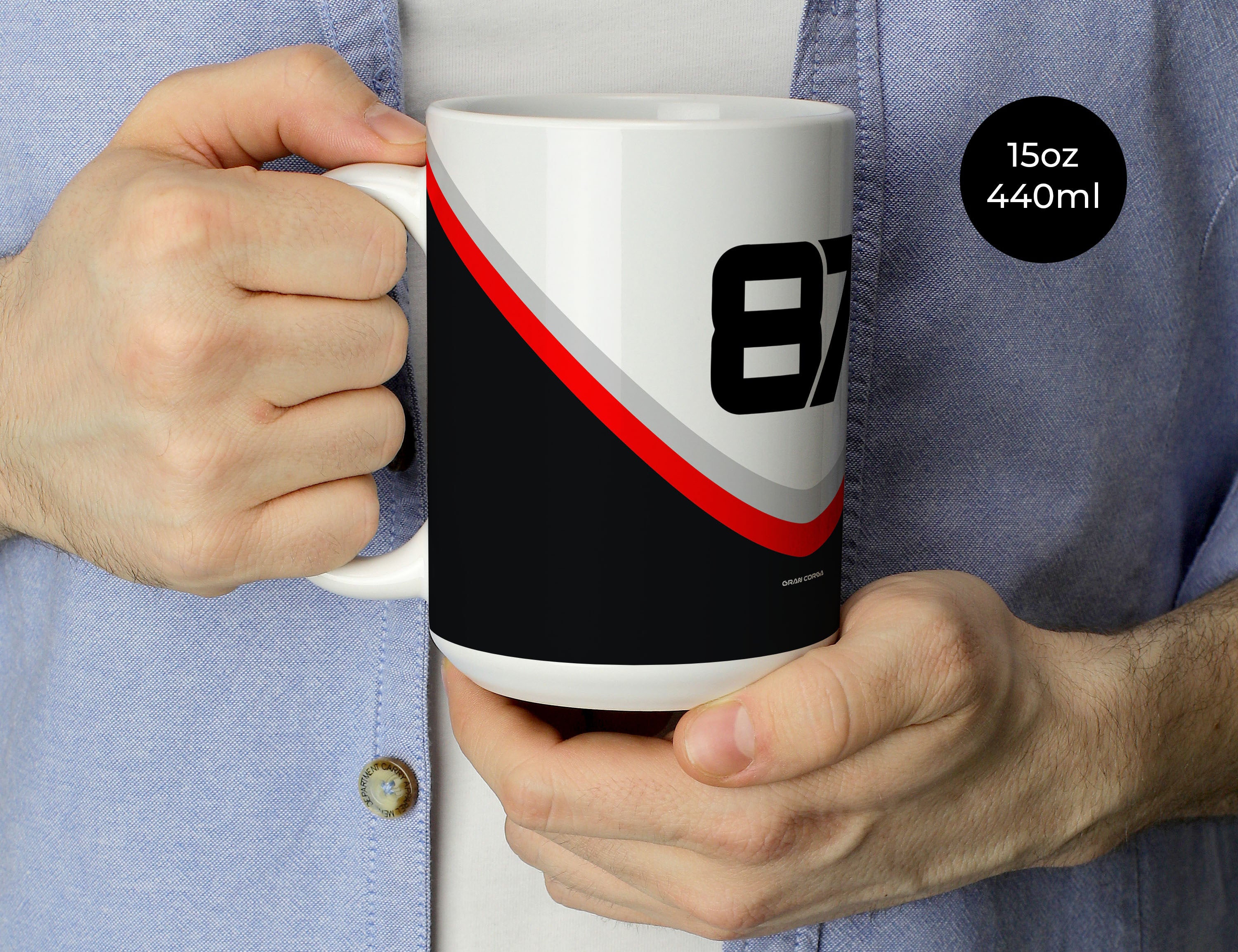 Oliver Bearman F1 Haas 2025 Season Signed Mug
