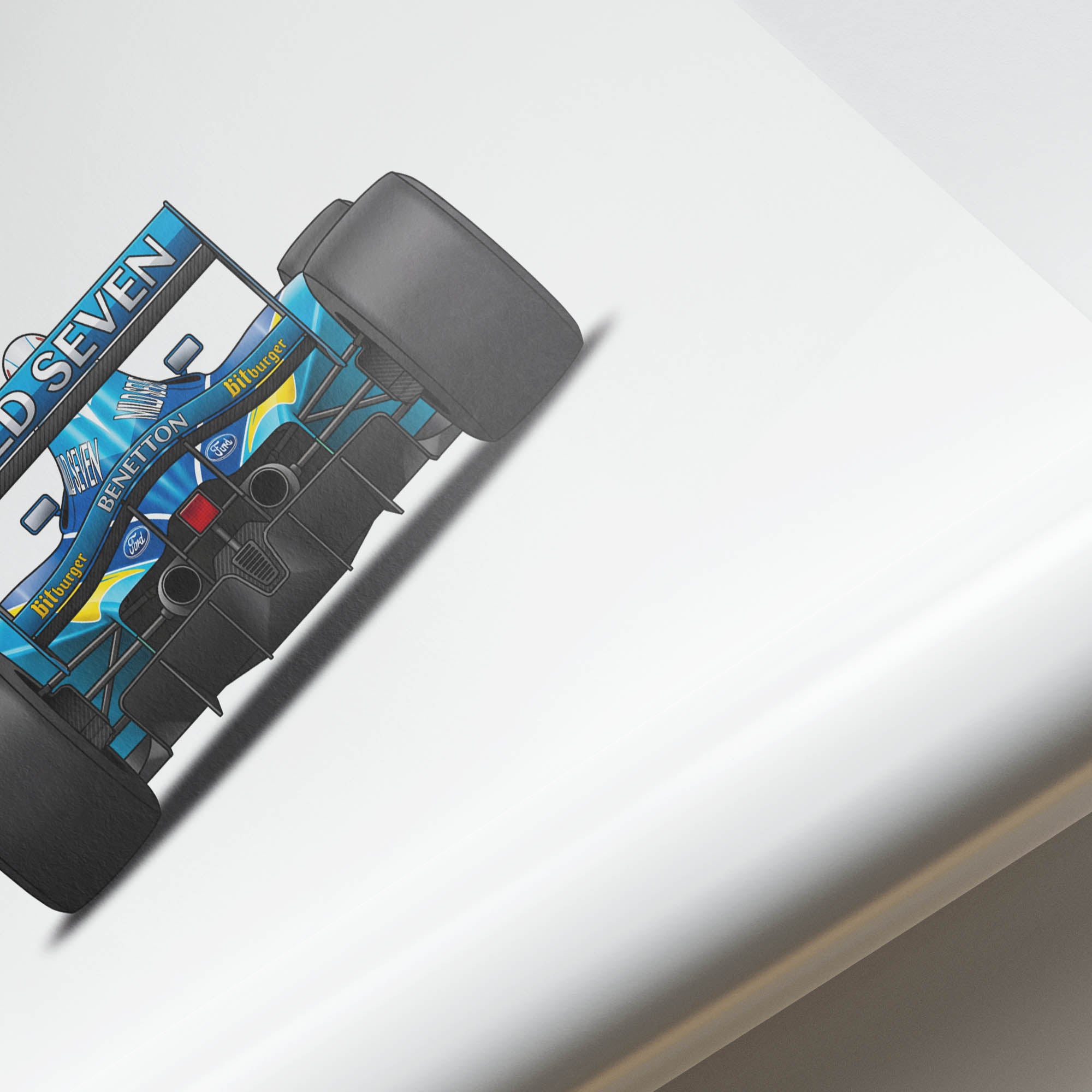 1994 Benetton B194 Michael Schumacher – Car Print
