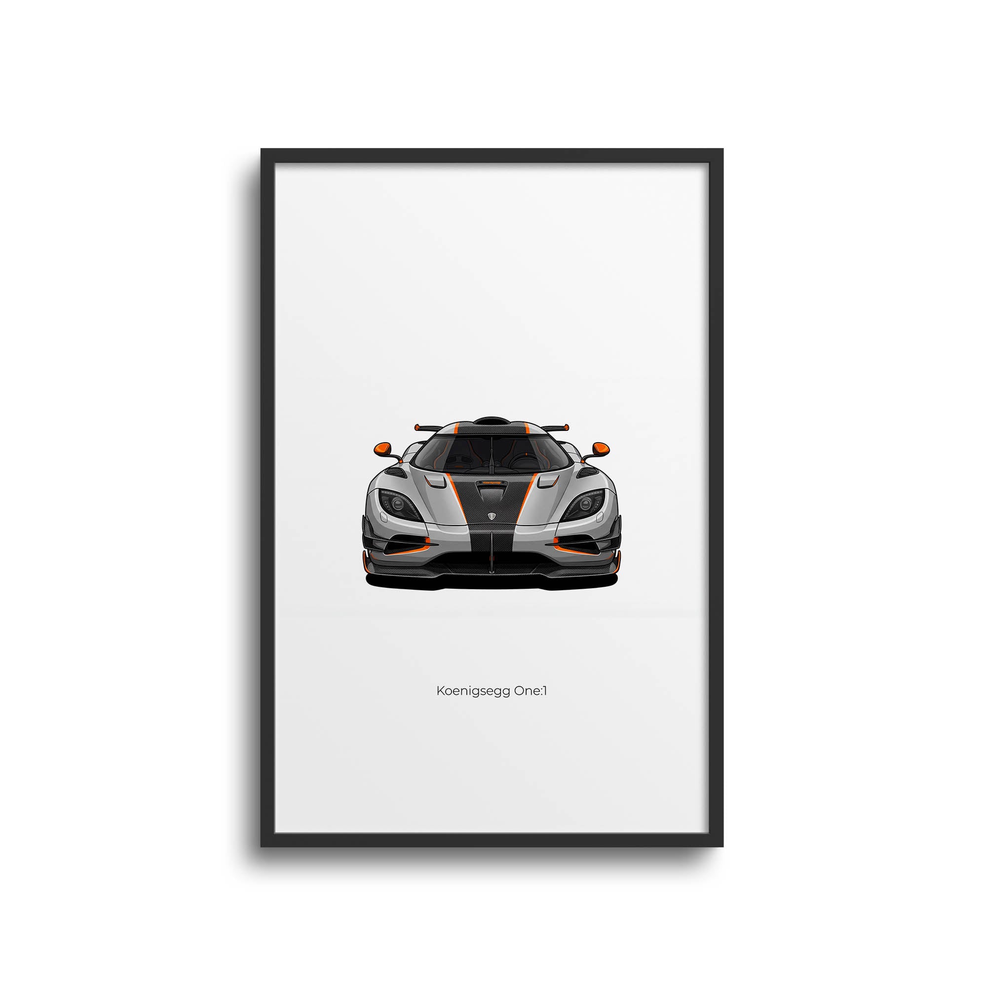 2015 Koenigsegg One – Car Print