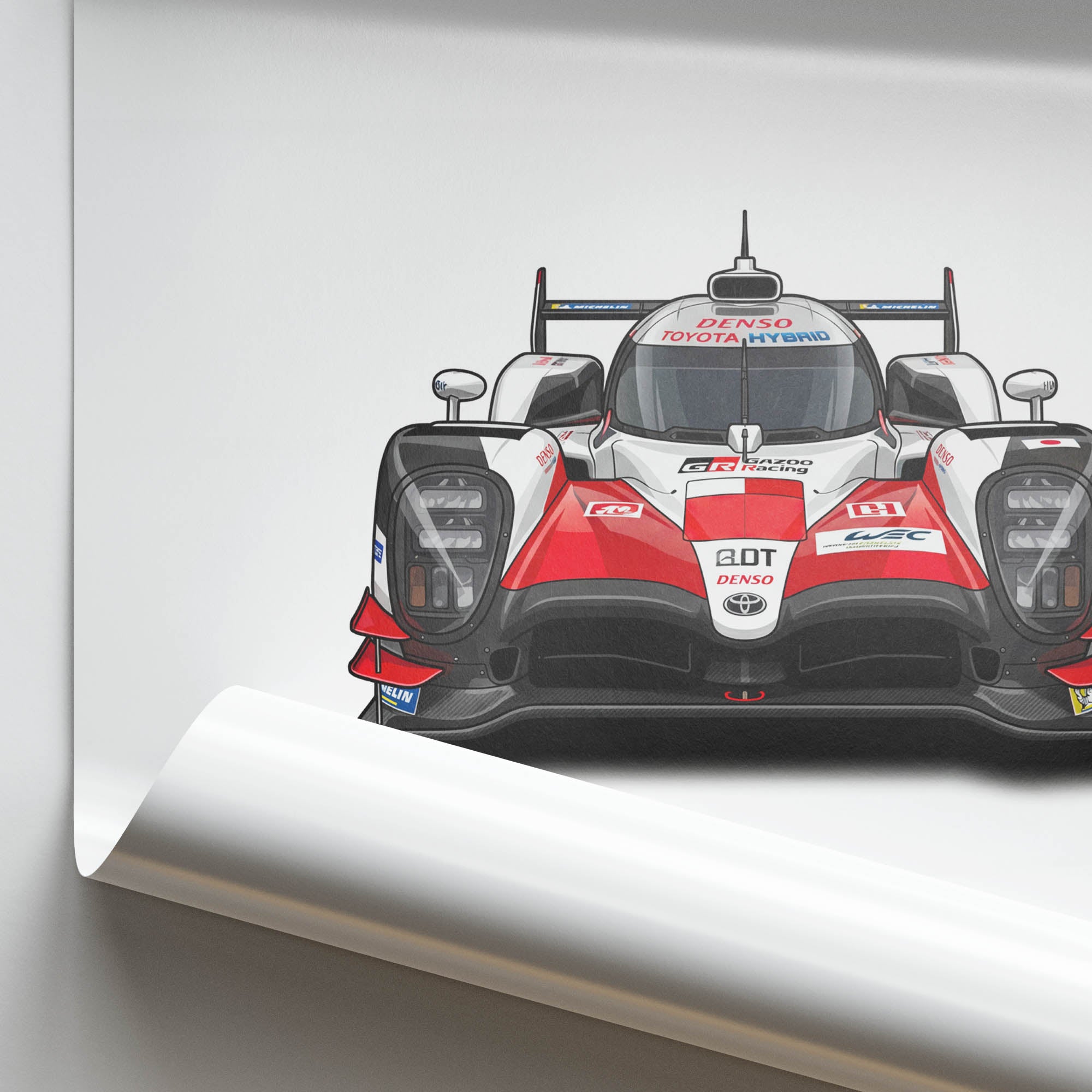 2018 Toyota TS050 Hybrid – Car Print