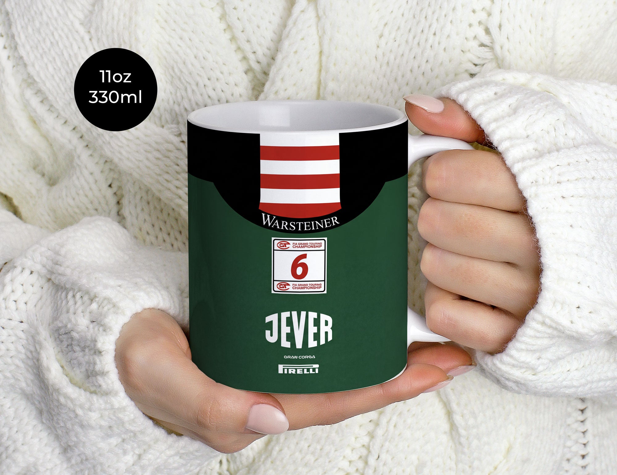 911 GT1 Zakspeed Mug - Durable Ceramic Coffee Cup for Racing Fans