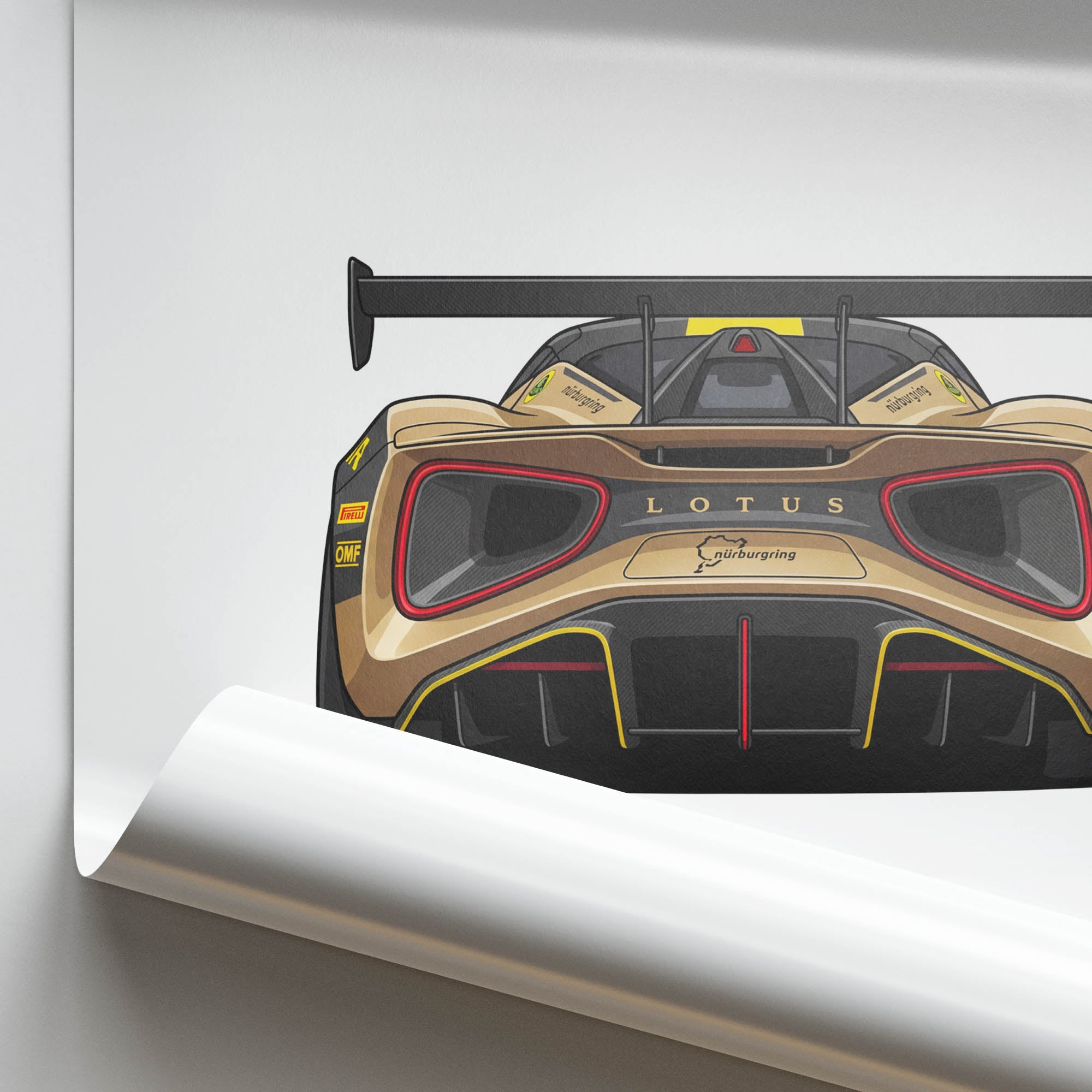 2024 Lotus Evija X Nürburgring Record – Car Print