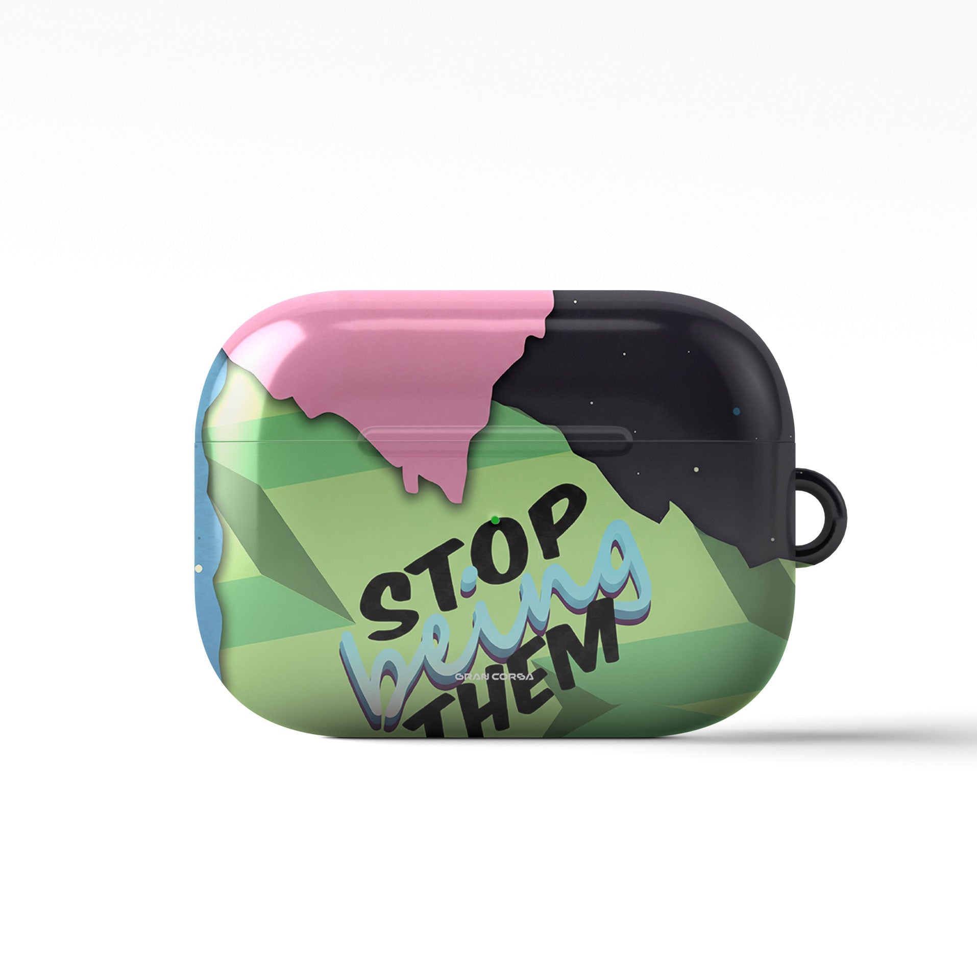 Daniel Ricciardo Stop Being Them F1 – AirPods Case