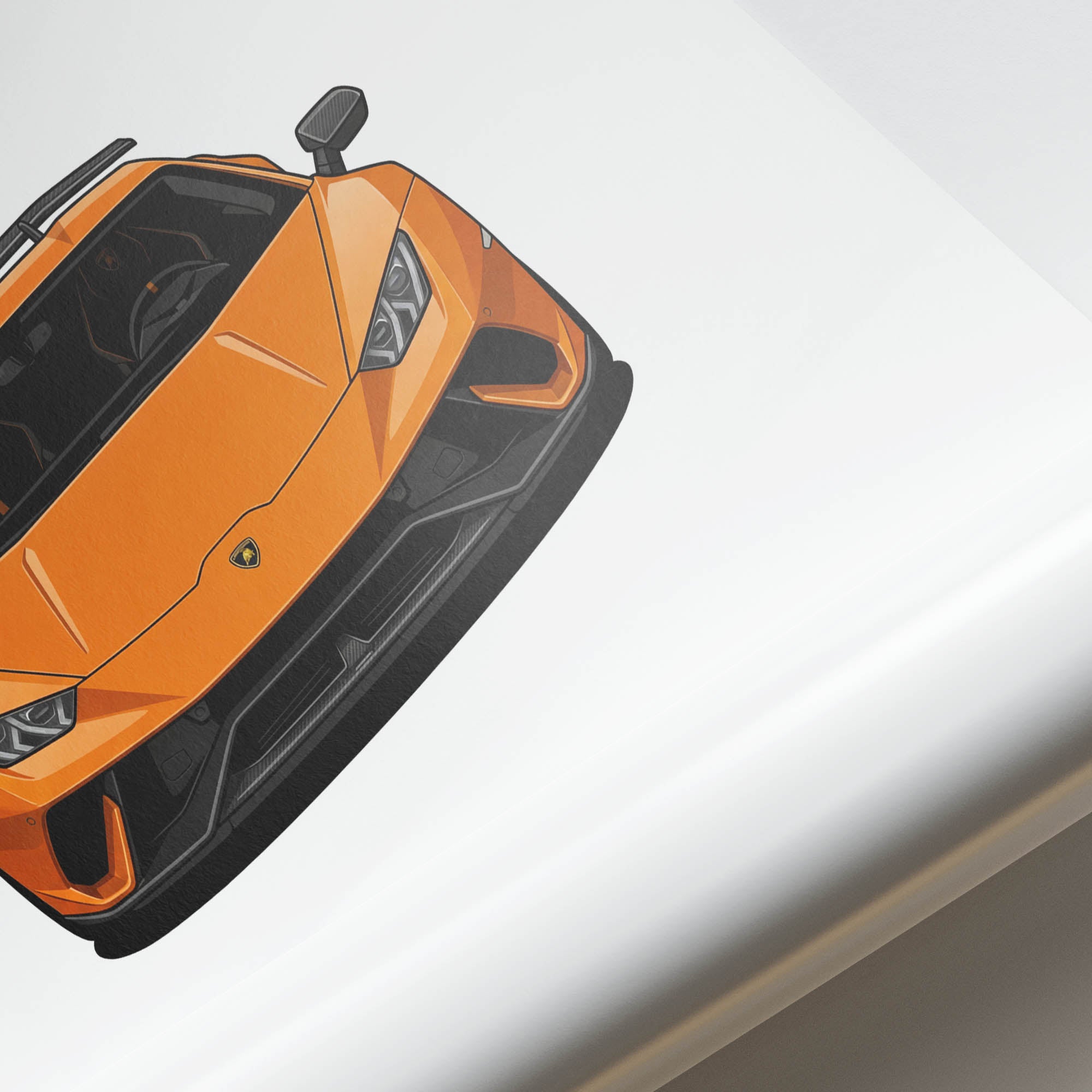 2017 Lamborghini Hurac N Performante – Car Print (Front)