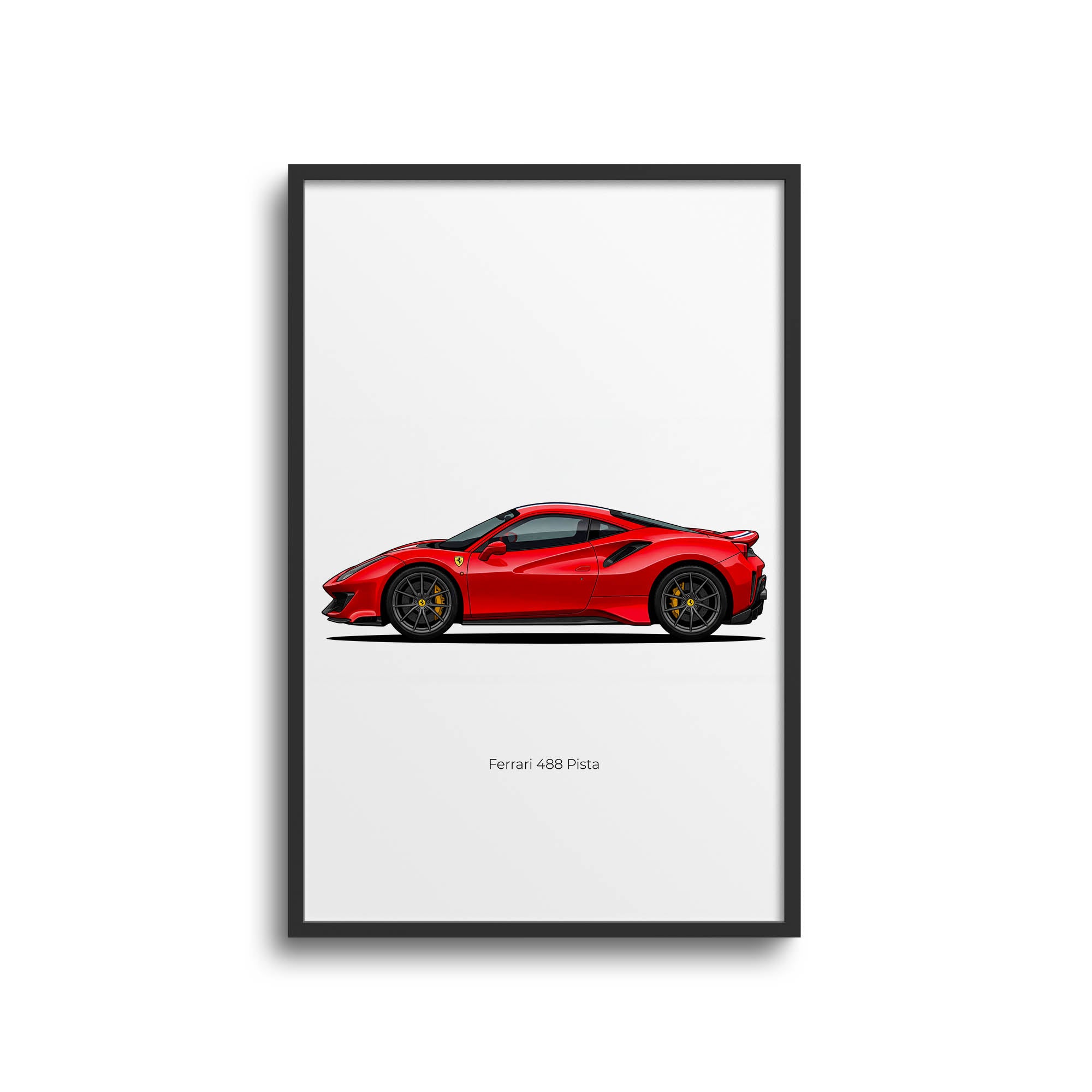 2019 Ferrari 488 Pista – Car Print