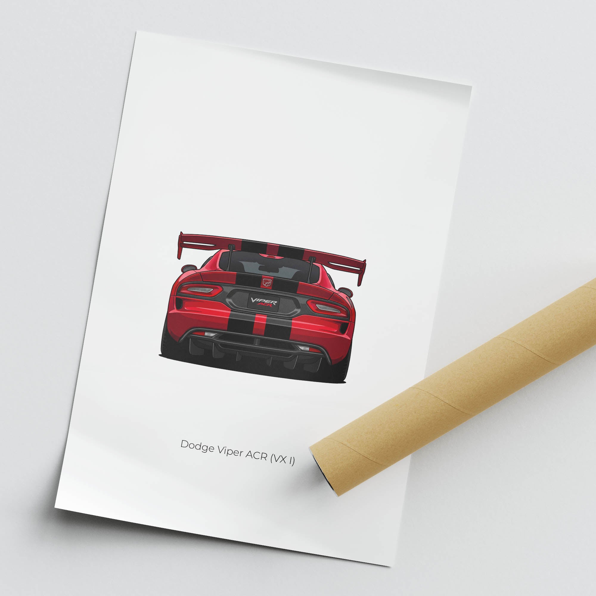 2015 Dodge Viper Acr Vx I Venom – Car Print
