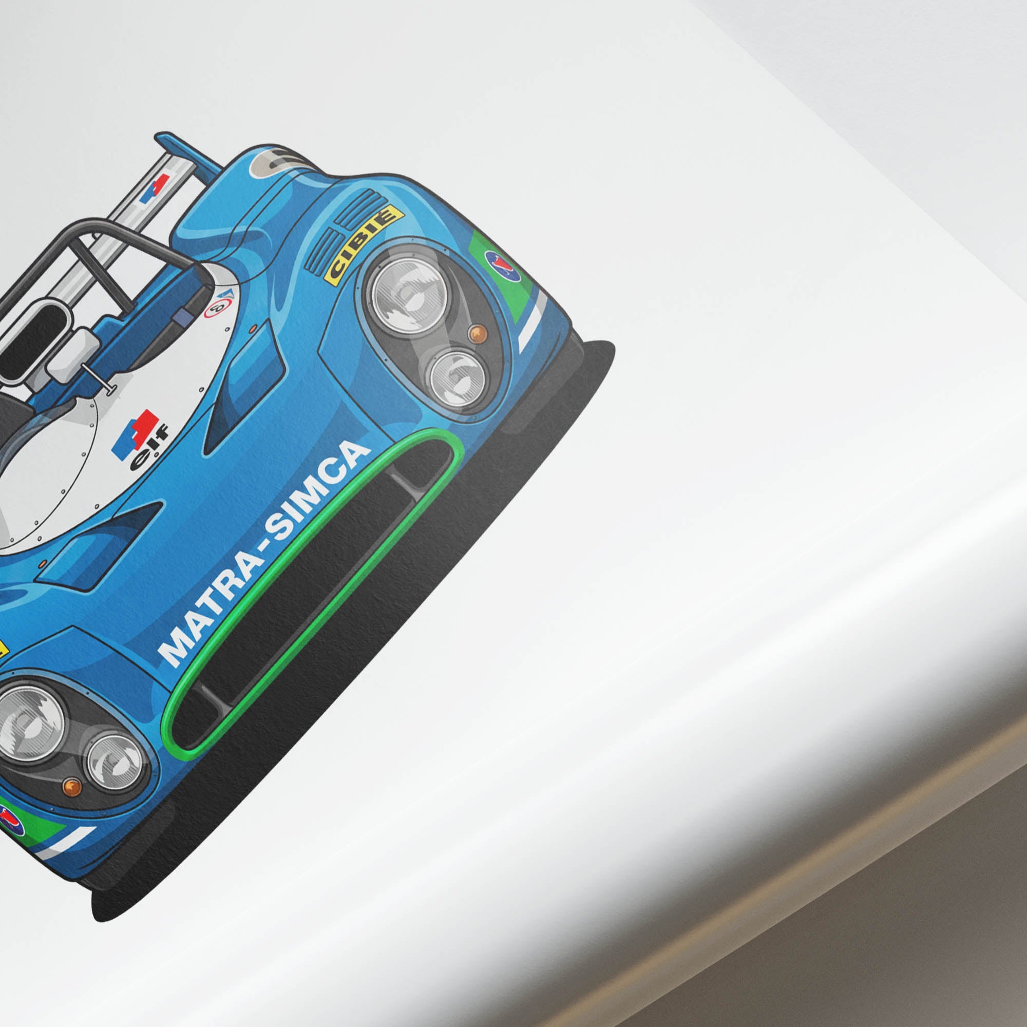1972 Matra Simca MS670 Matra – Car Print