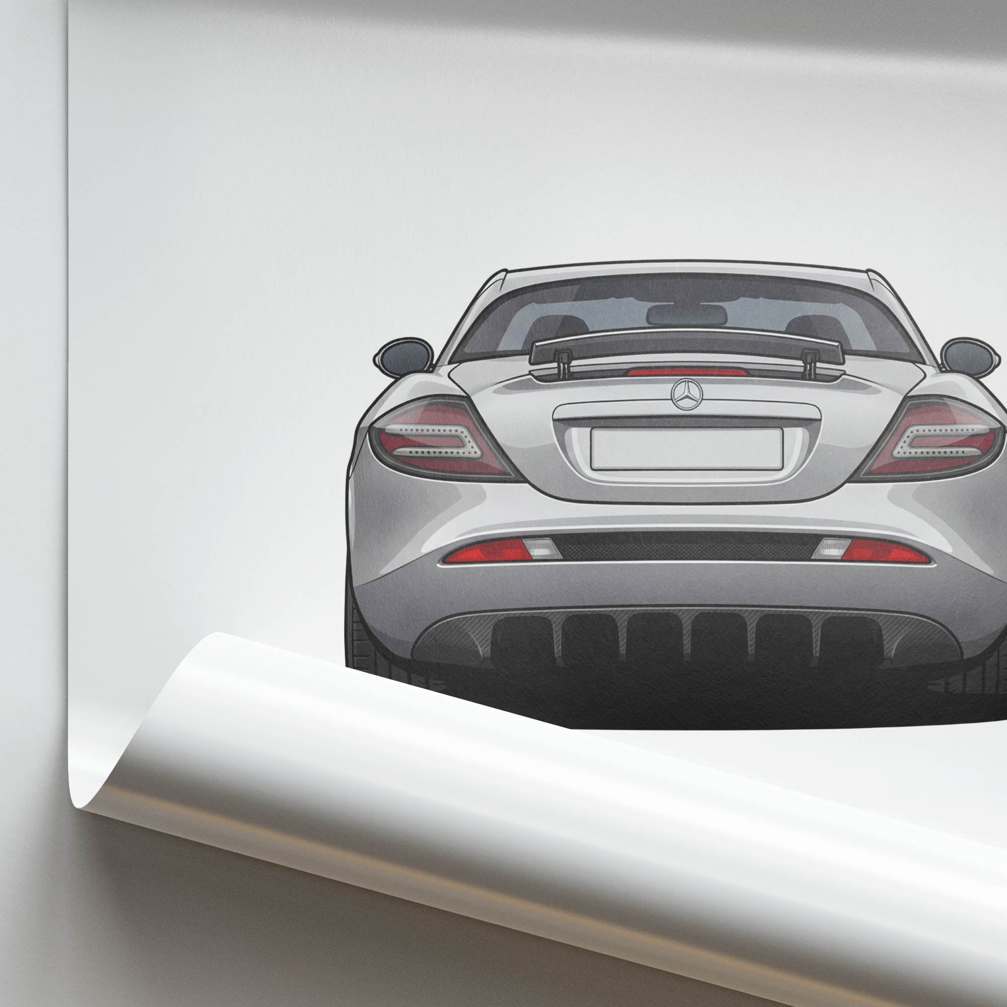 2004 Mercedes-Benz SLR McLaren Crystal – Car Print