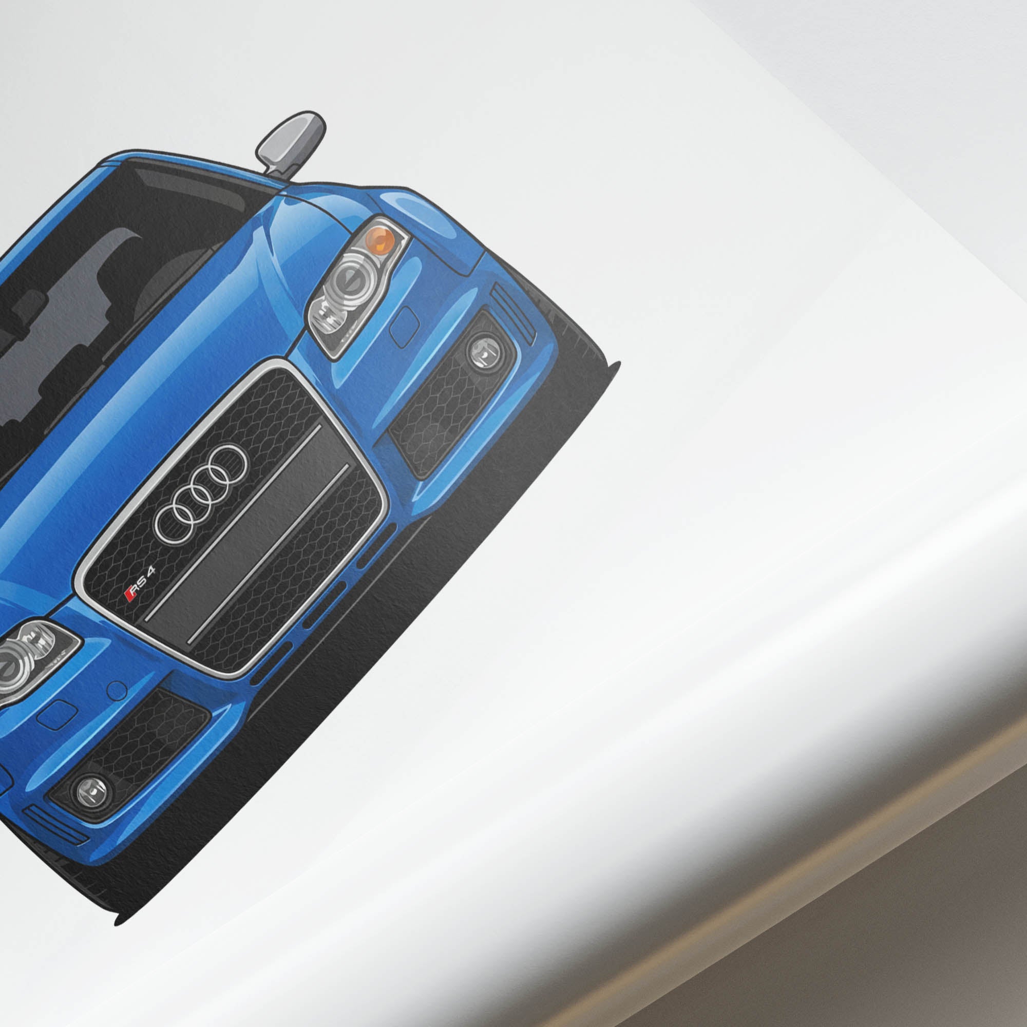 2006 Audi RS4 B7 Sprint – Car Print (Front)