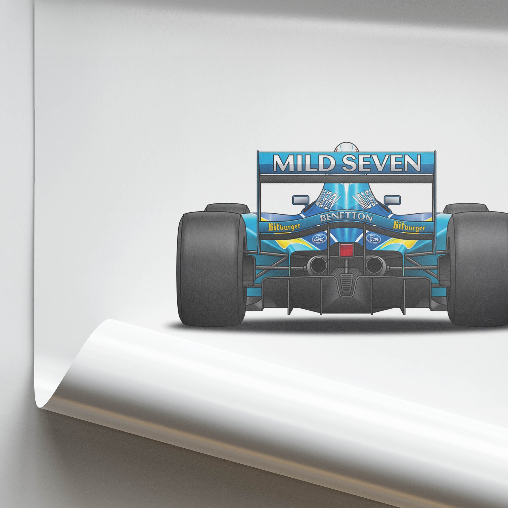 1994 Benetton B194 Michael Schumacher – Car Print