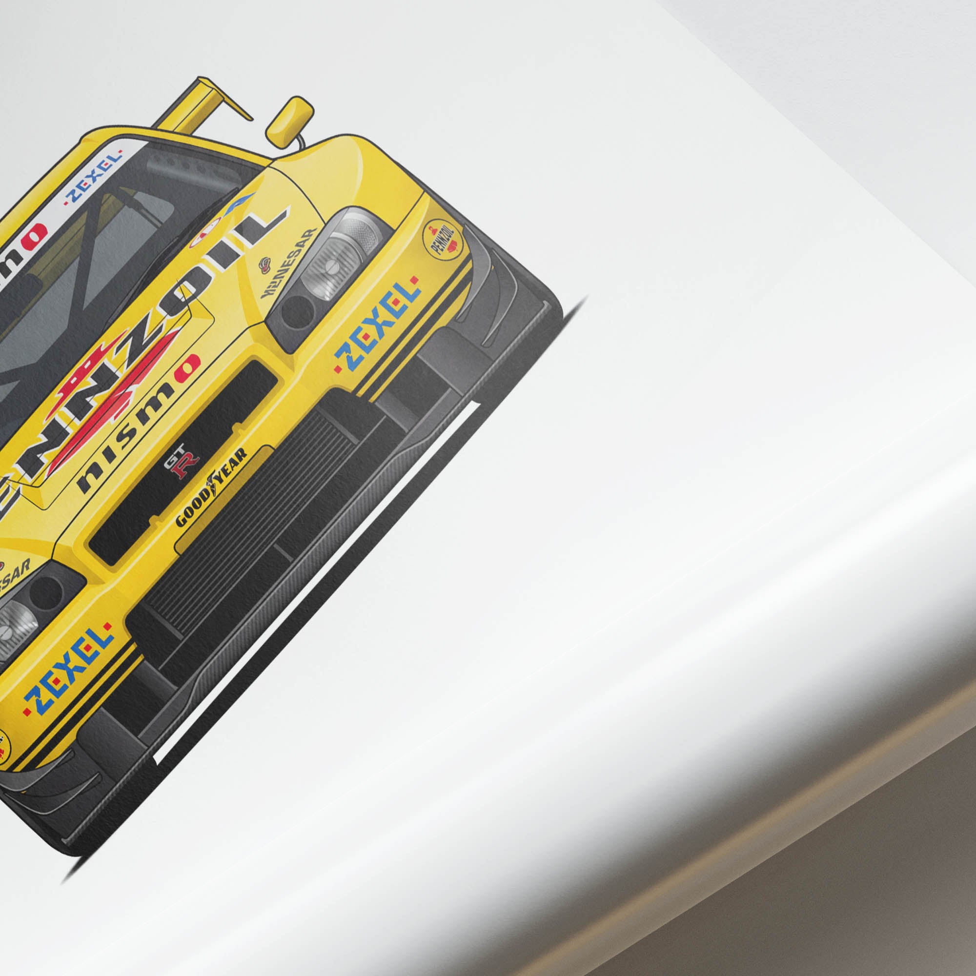 1999 Nissan Skyline GT R R34 JGTC Pennzoil – Car Print