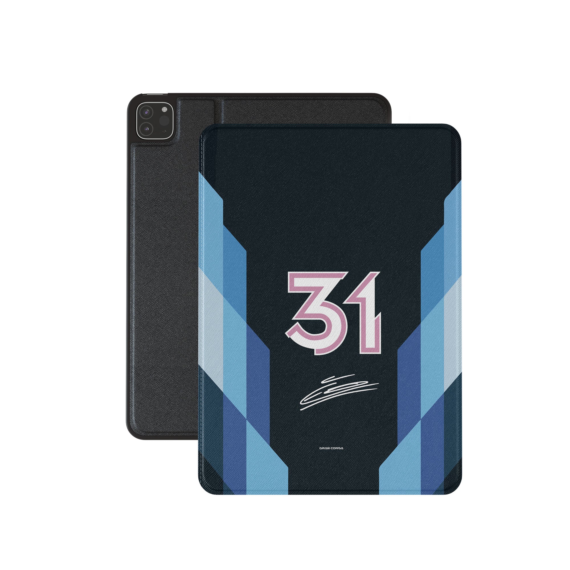 Alpine 2024 iPad Case – Esteban Ocon F1 Racing Style Slim Fit Cover