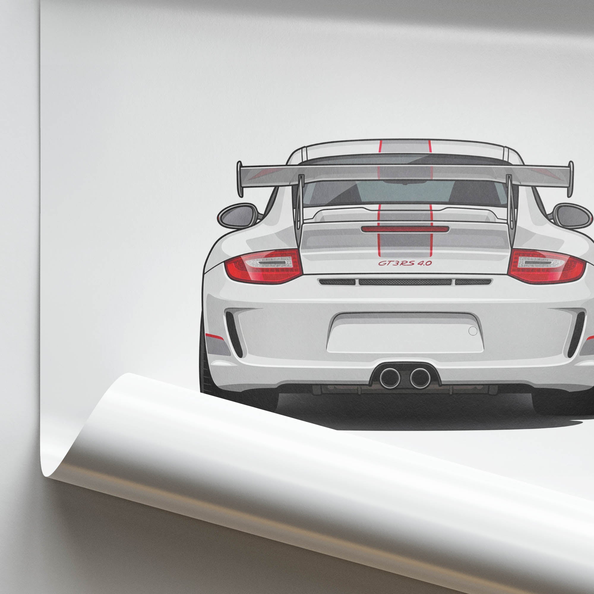 2011 Porsche 911 GT3 RS – Car Print