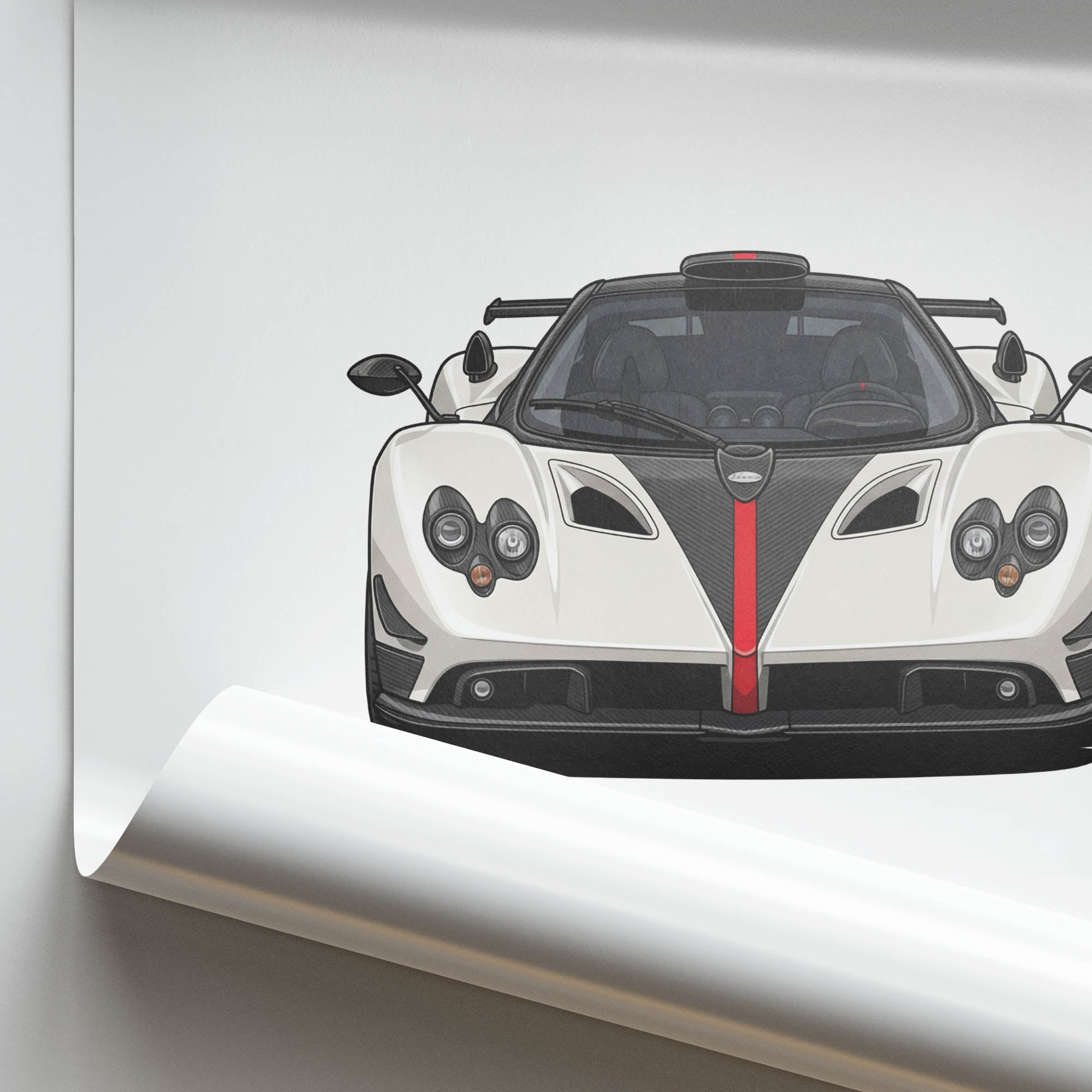2009 Pagani Zonda Cinque – Car Print