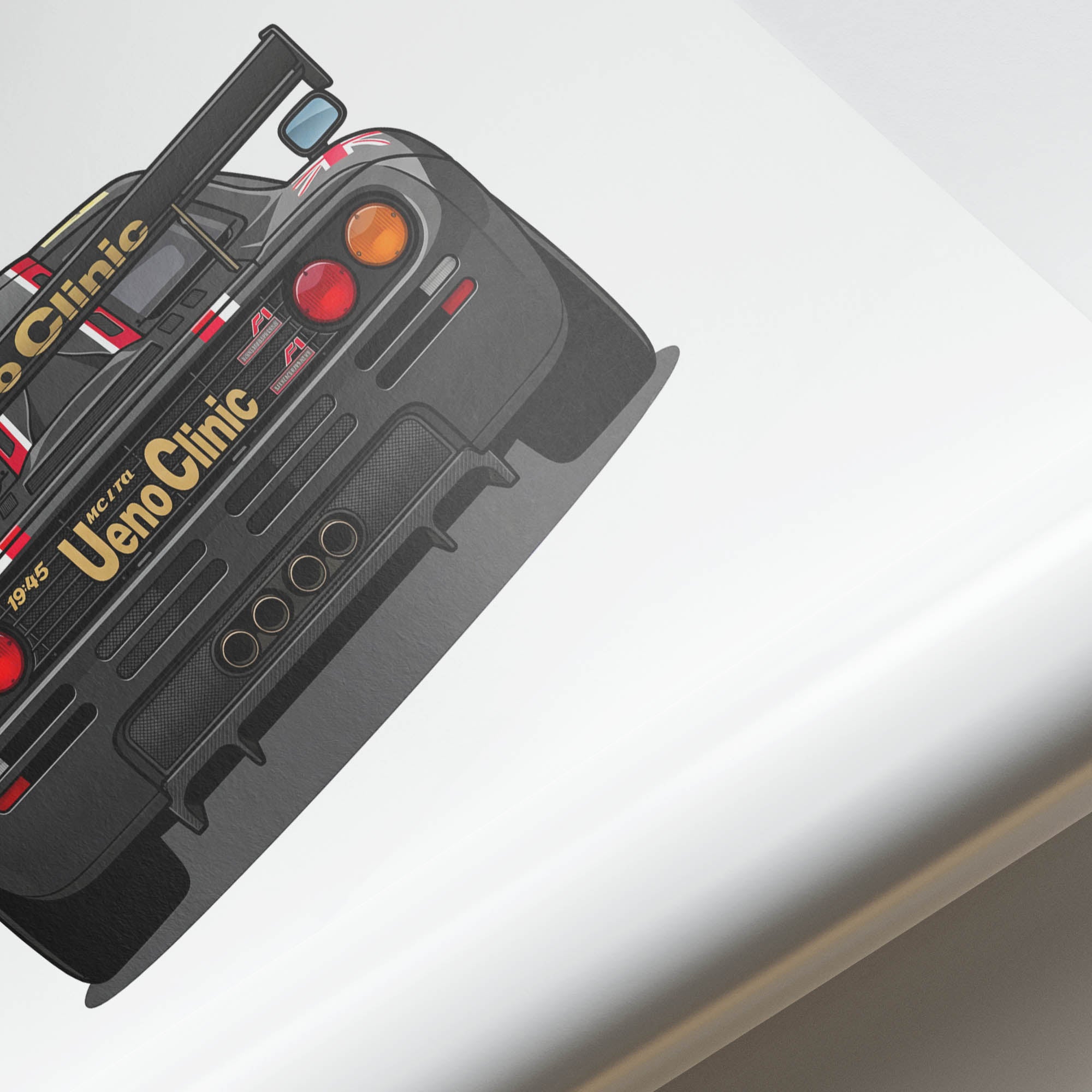 1995 McLaren GTR Short Tail Ueno Clinic – Car Print