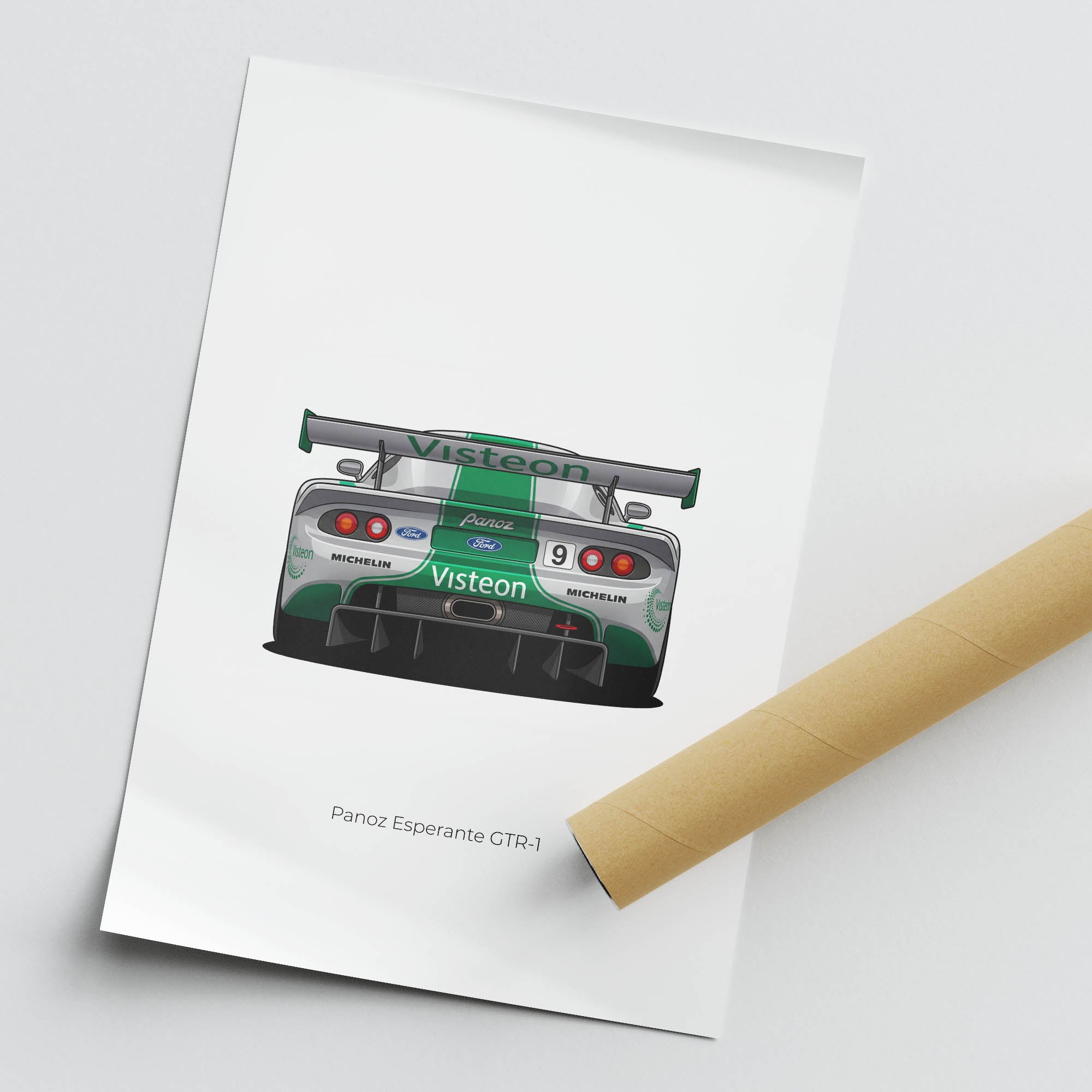 1998 Panoz Esperante GTR 1 Visteon – Car Print