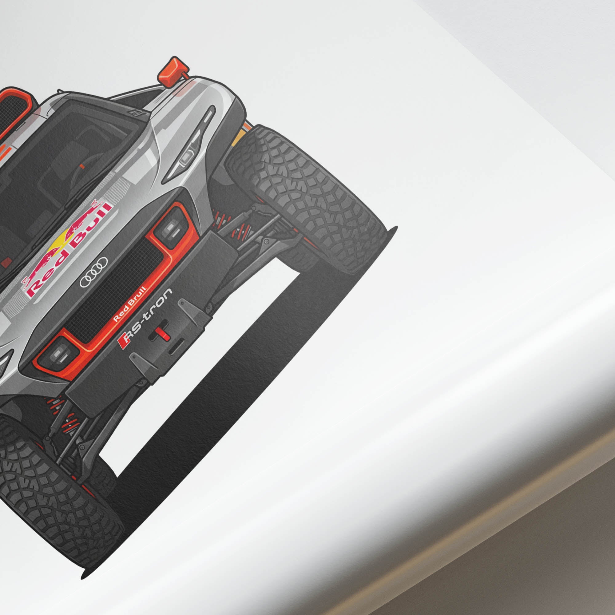 2024 Audi RS Q e-tron E2 Carlos Sainz Sr – Car Print