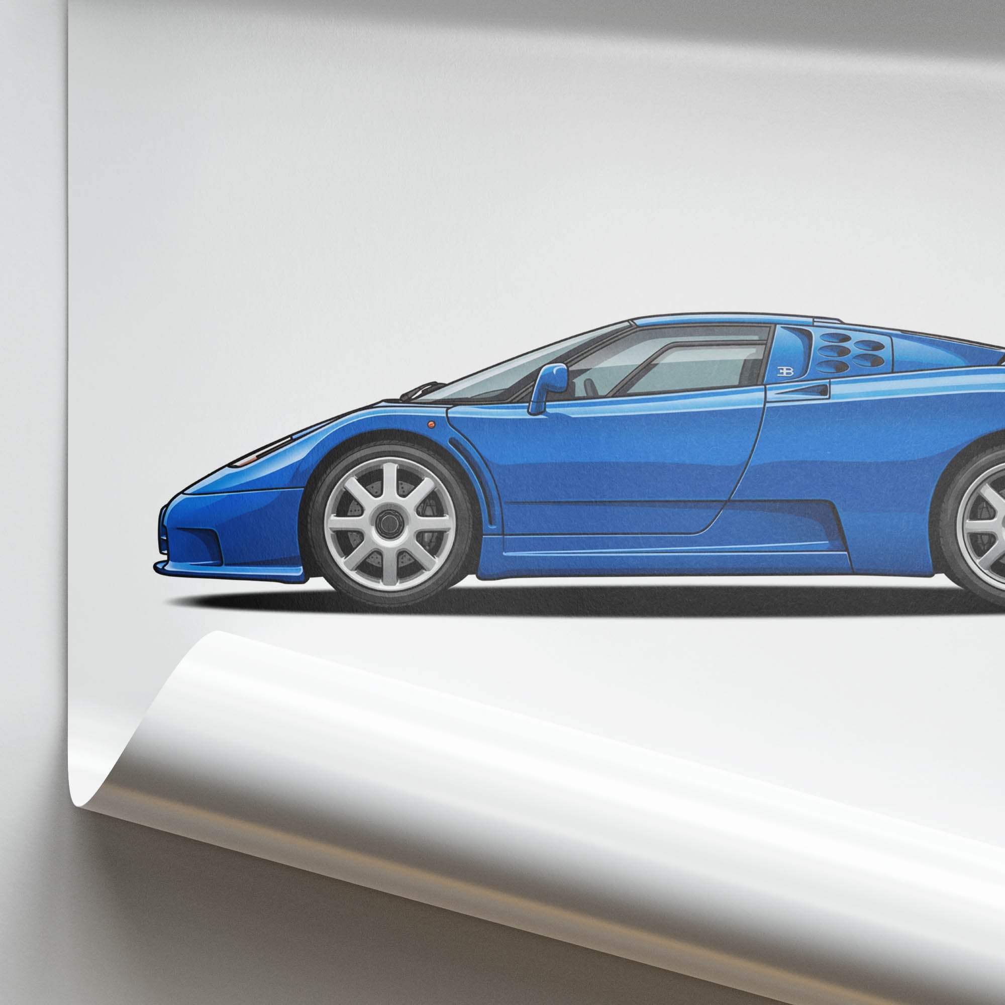 1991 Bugatti EB110 SS – Car Print
