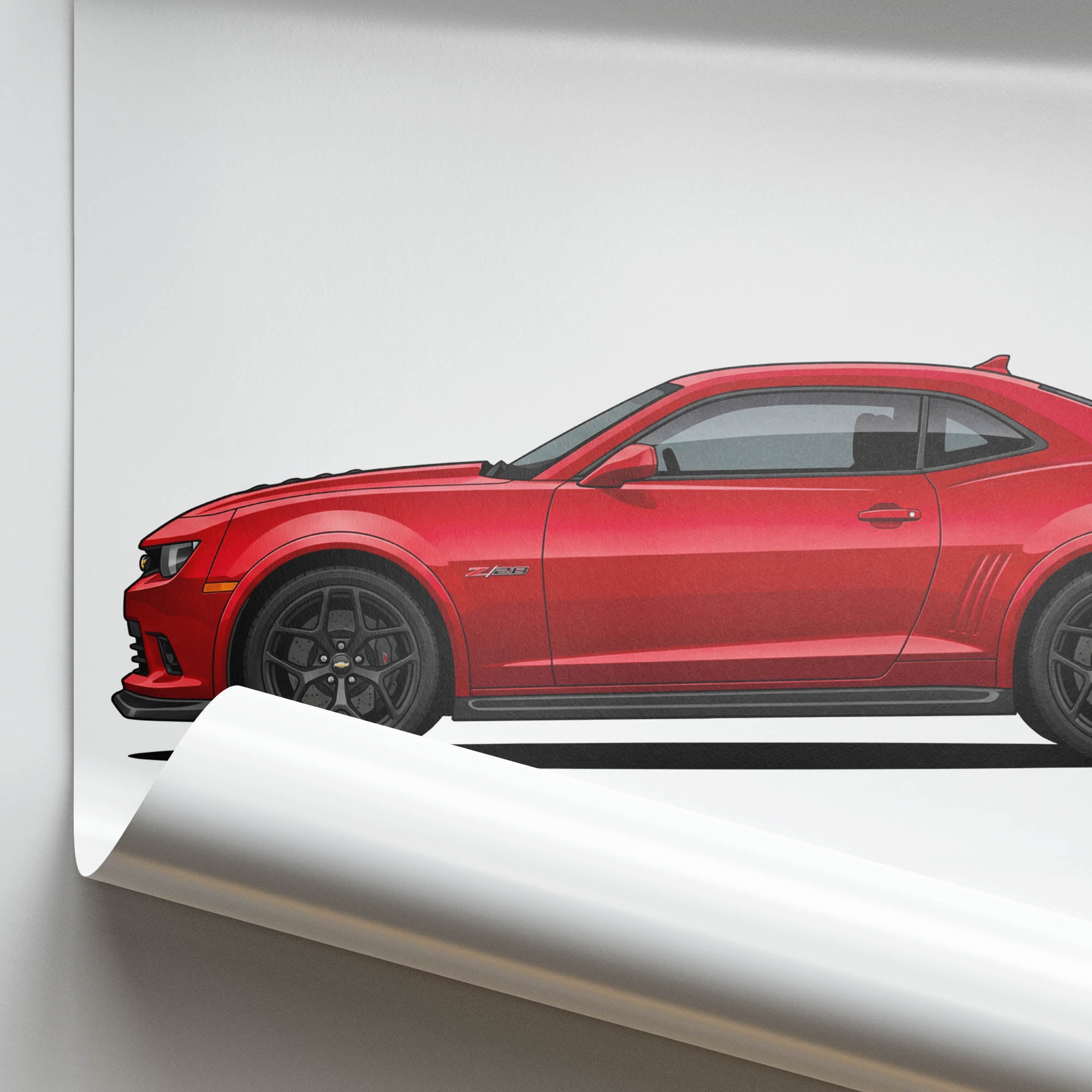 2014 Chevrolet Camaro Z – Car Print