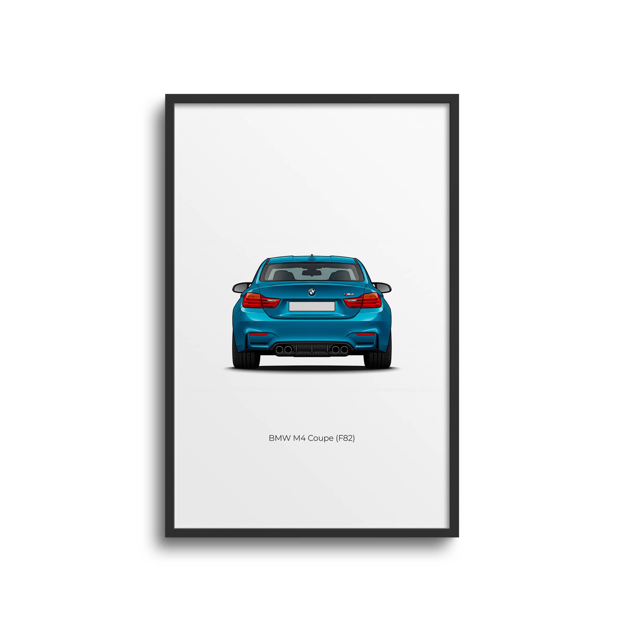 2015 BMW M4 Coupe F82 Yas Marina – Car Print